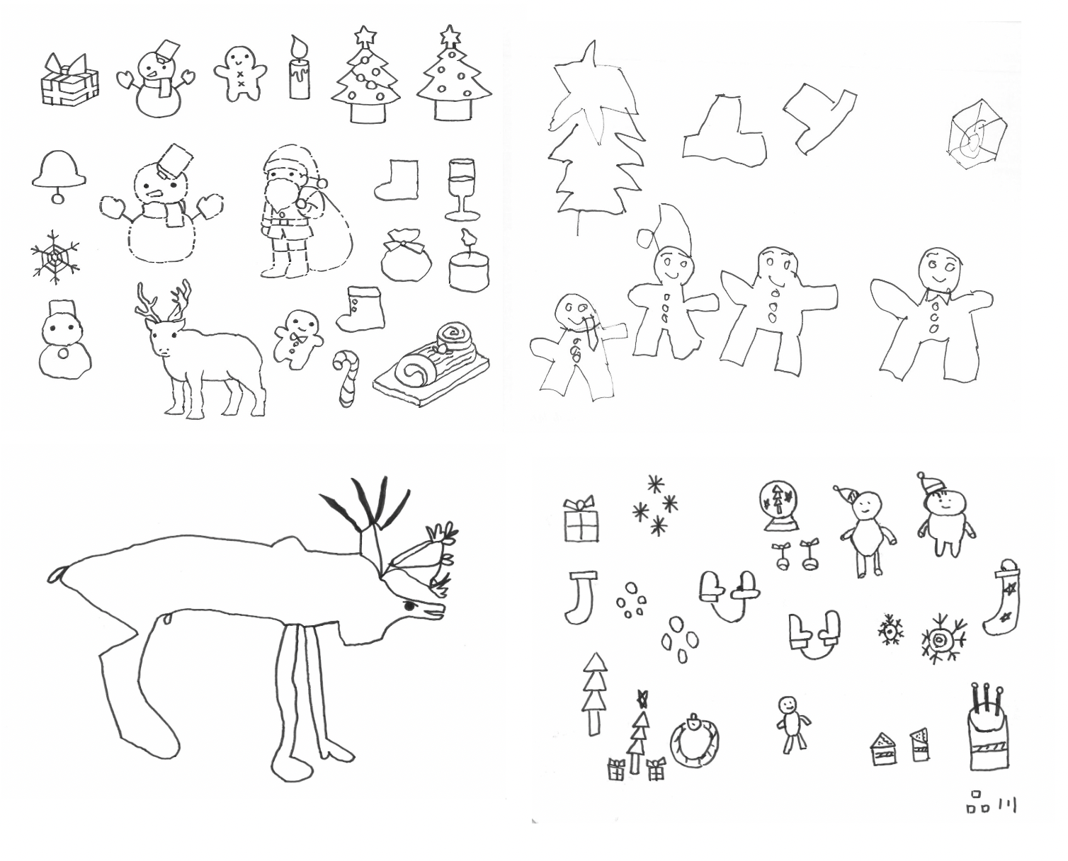 制作した原画たち