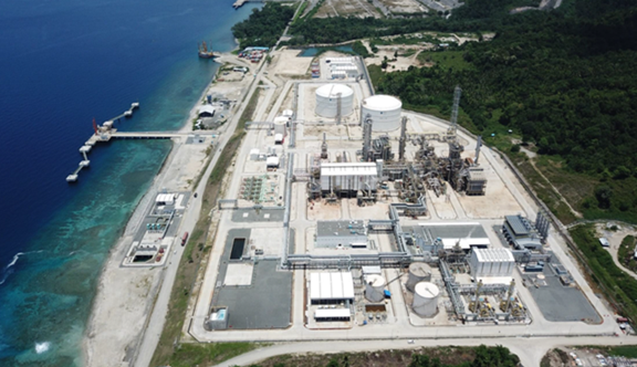 PAU社のアンモニア製造拠点（インドネシア中央スラウェシ州）