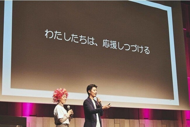 （左）創業理事中島ナオ （右）代表理事小国士朗