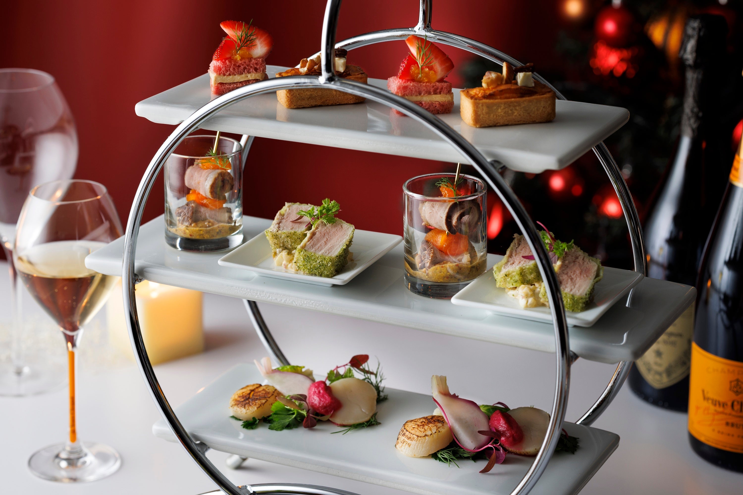 クリスマスイブニングハイティーイメージ