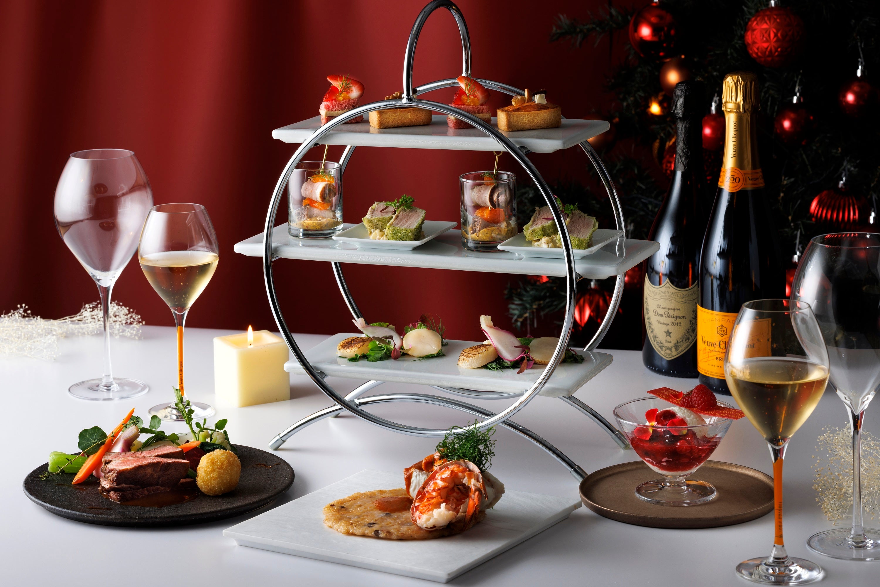 Bar19クリスマスイブニングハイティーイメージ