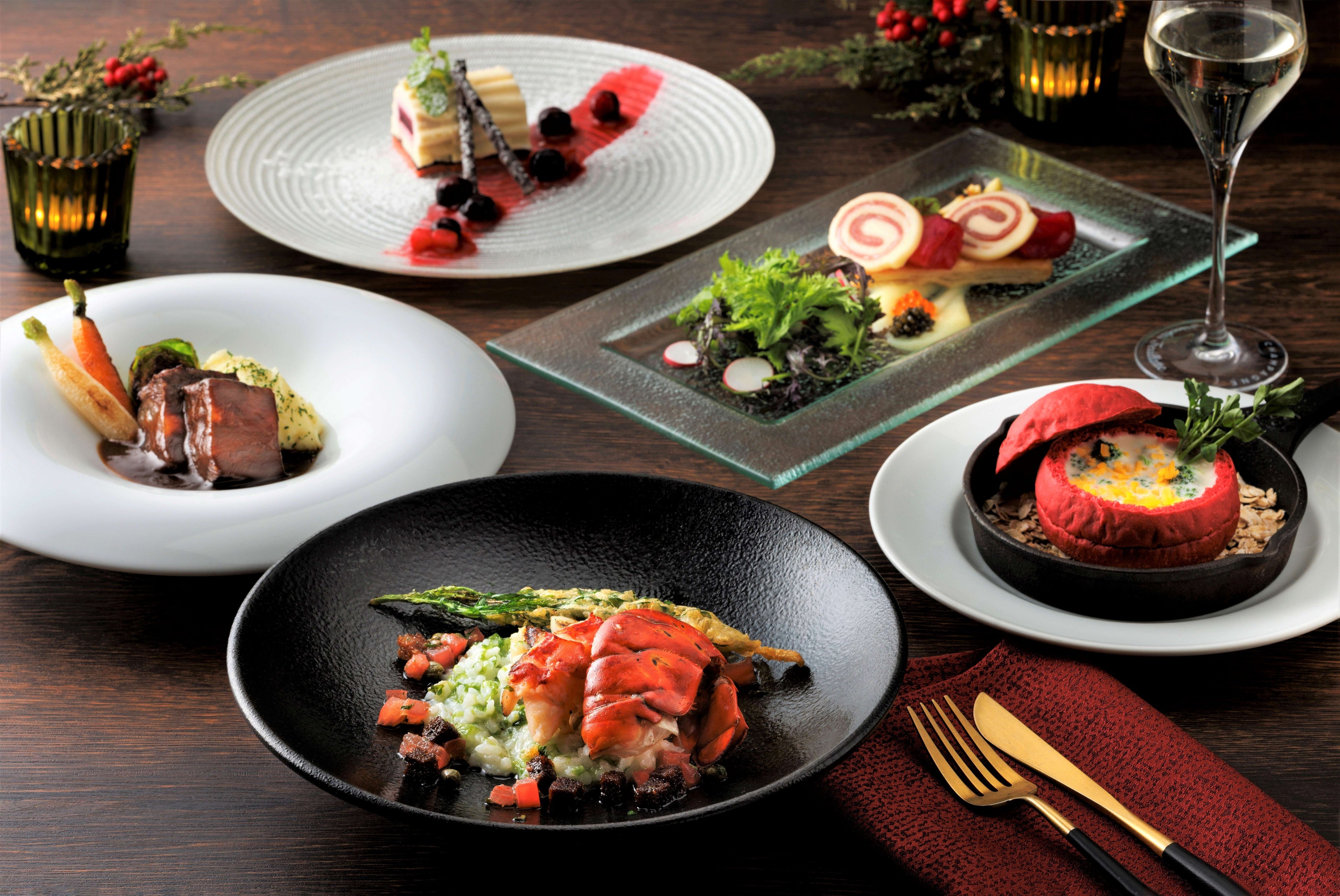 「コートヤード・バイ・マリオット東京ステーション」クリスマスディナー