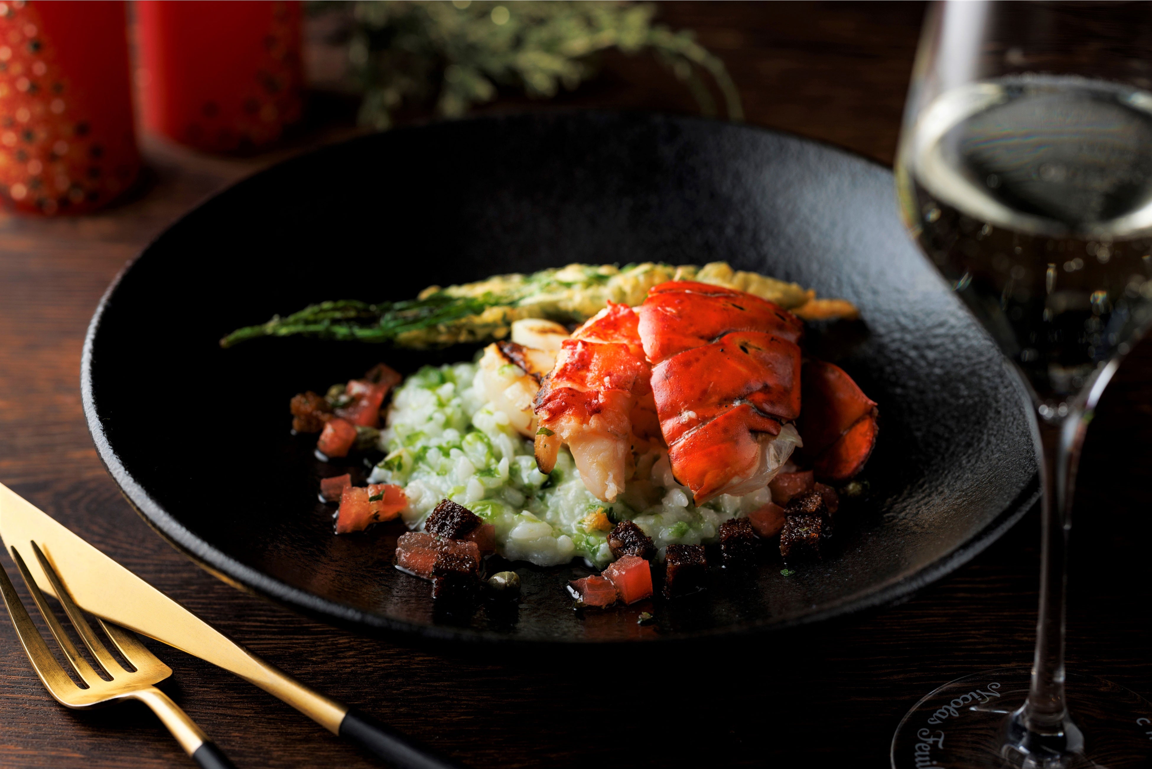  オマール海老と帆立貝のグリル(イメージ)