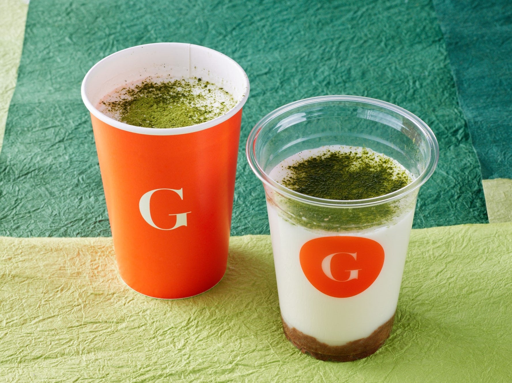 「GGCo.」抹茶あずきの甘酒ラテ