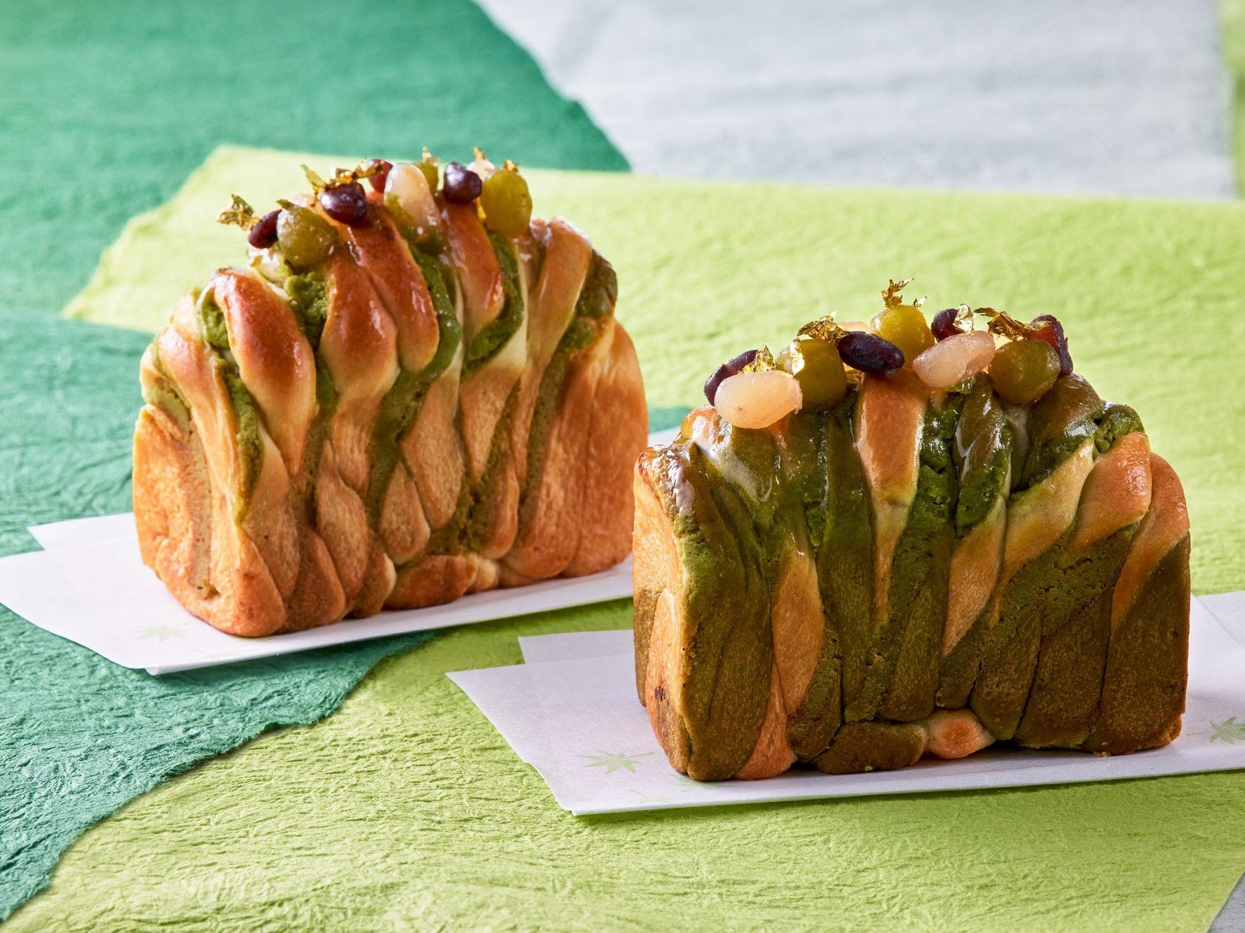 「GGCo.」抹茶と3色豆のミニブレッド