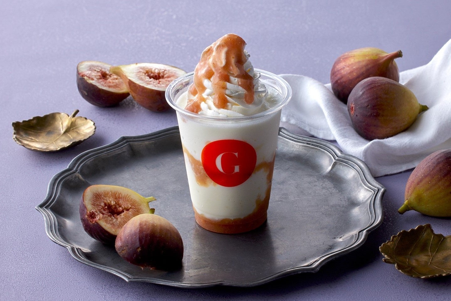 【GGCo.】いちじく＆オレンジのミルクスムージー