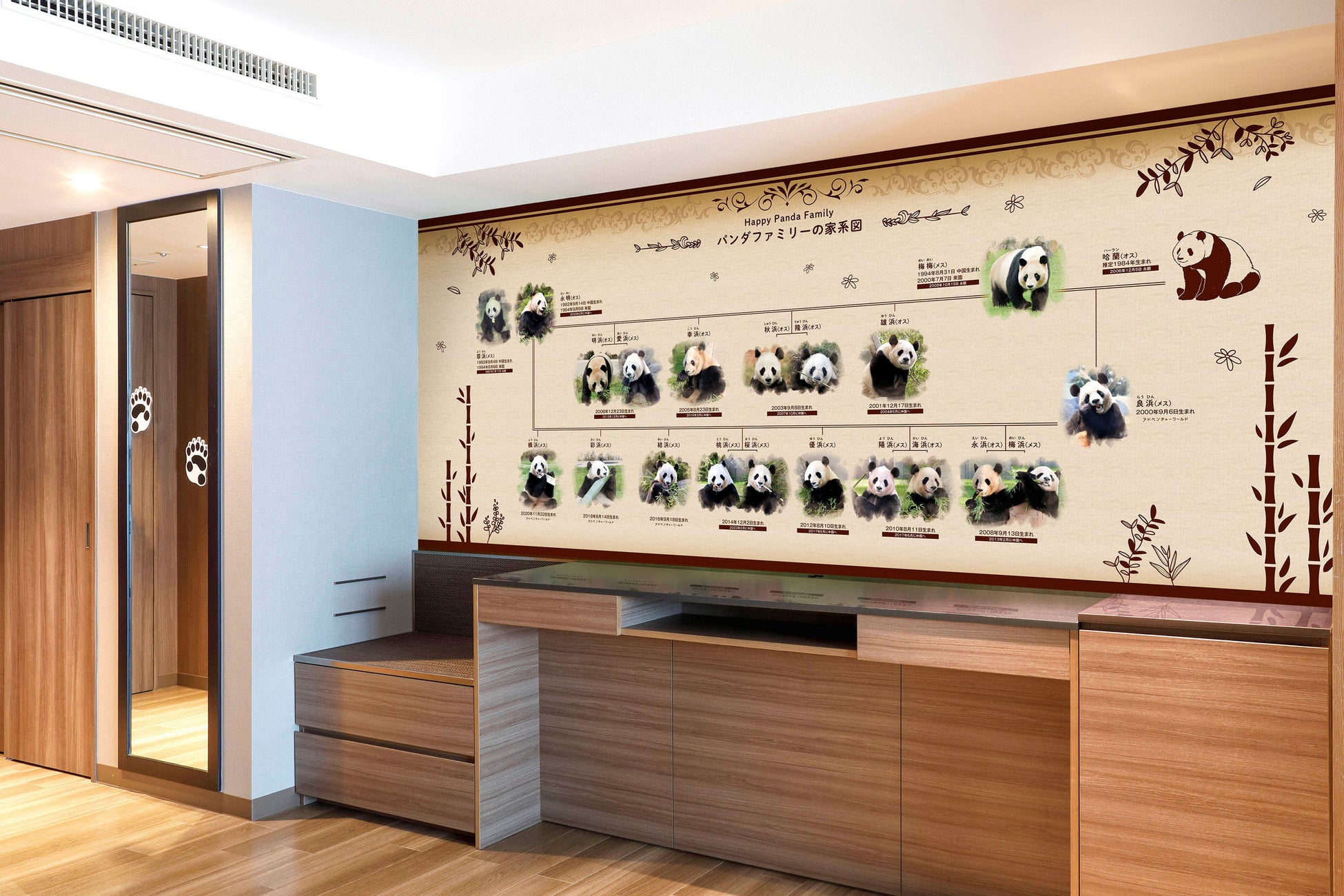 Panda Family Museum Roomイメージ