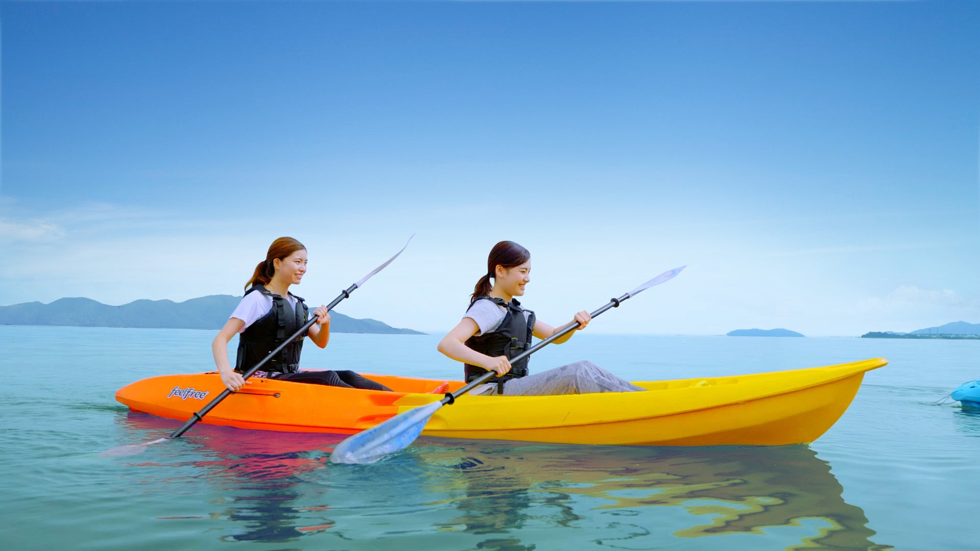 「カヤック」　イメージ