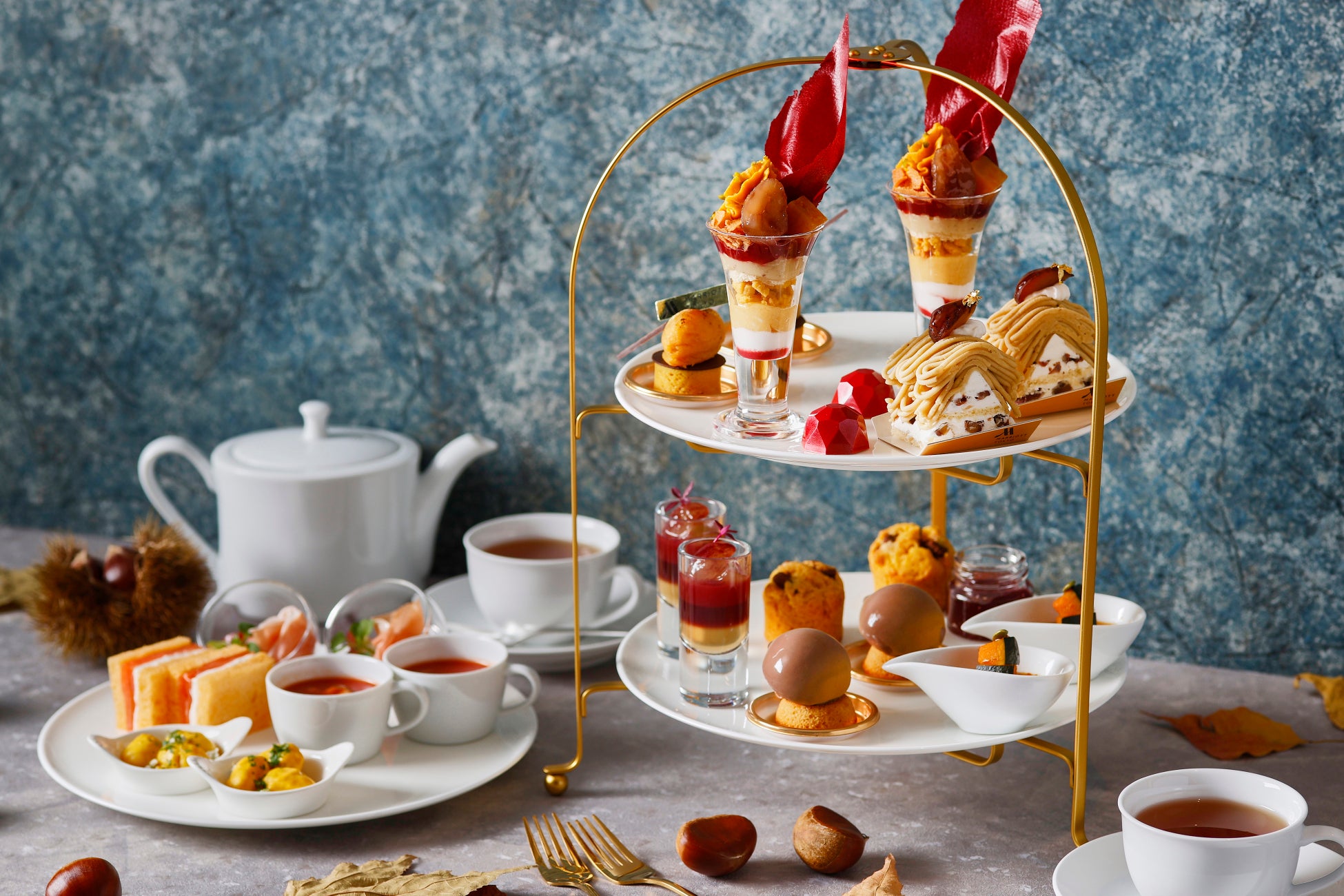 Afternoon Tea ~Amber Hour~の提供イメージ