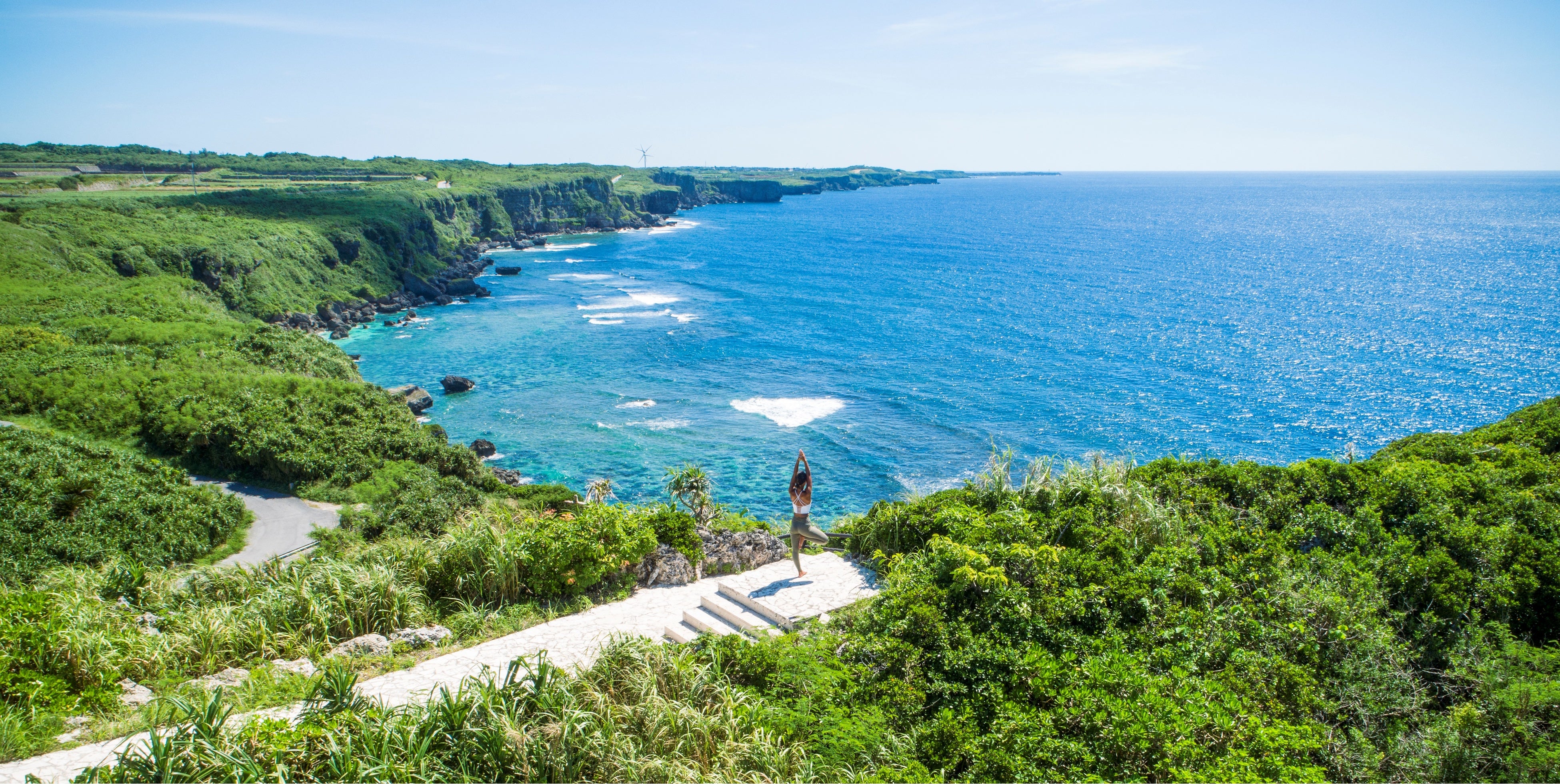 パワースポット「ムイガー」での絶景ヨガ 