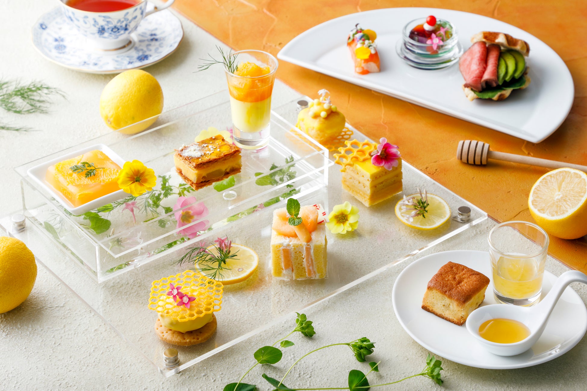 Honey Lemon Afternoon Tea