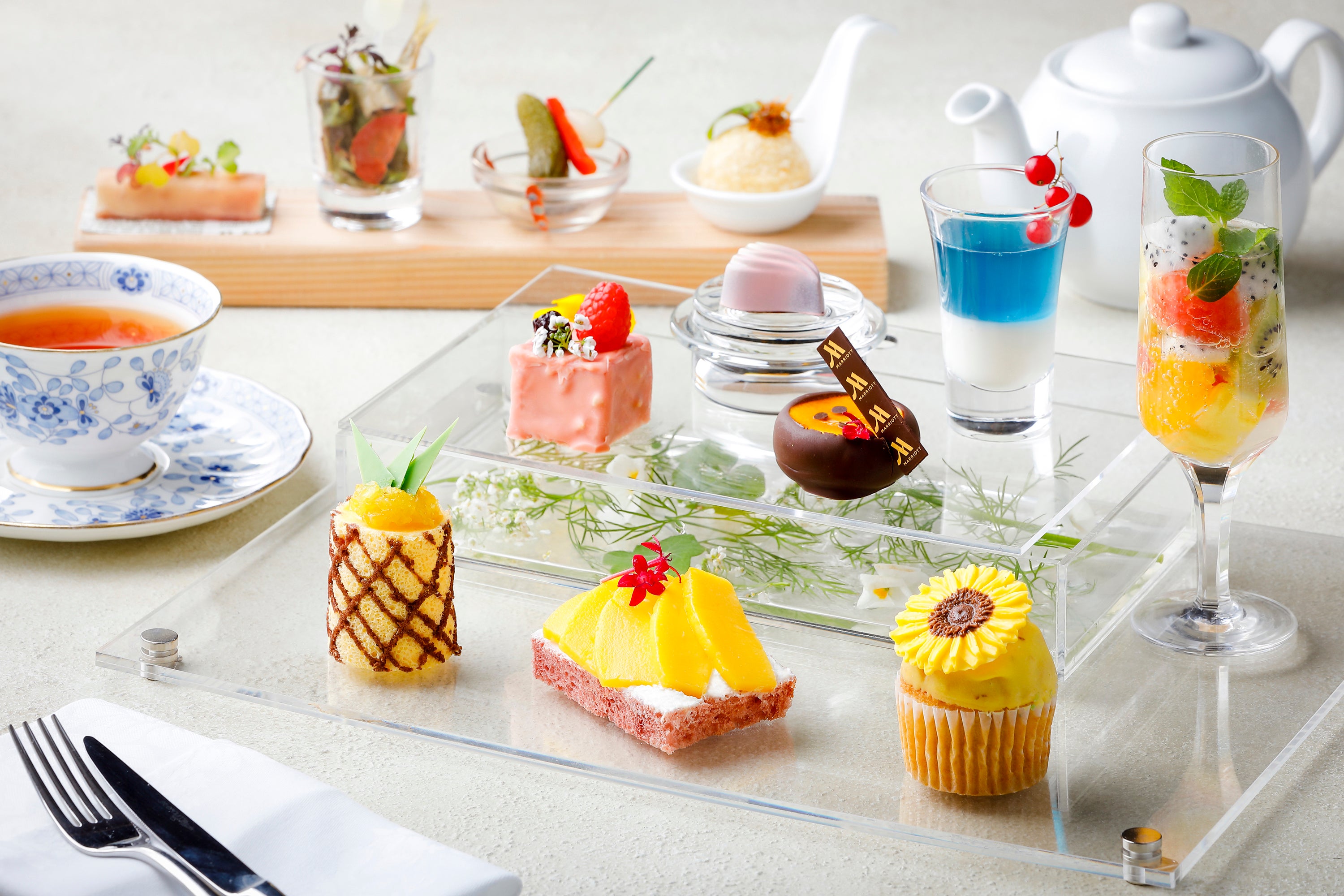 Summer Fruits Afternoon Tea 