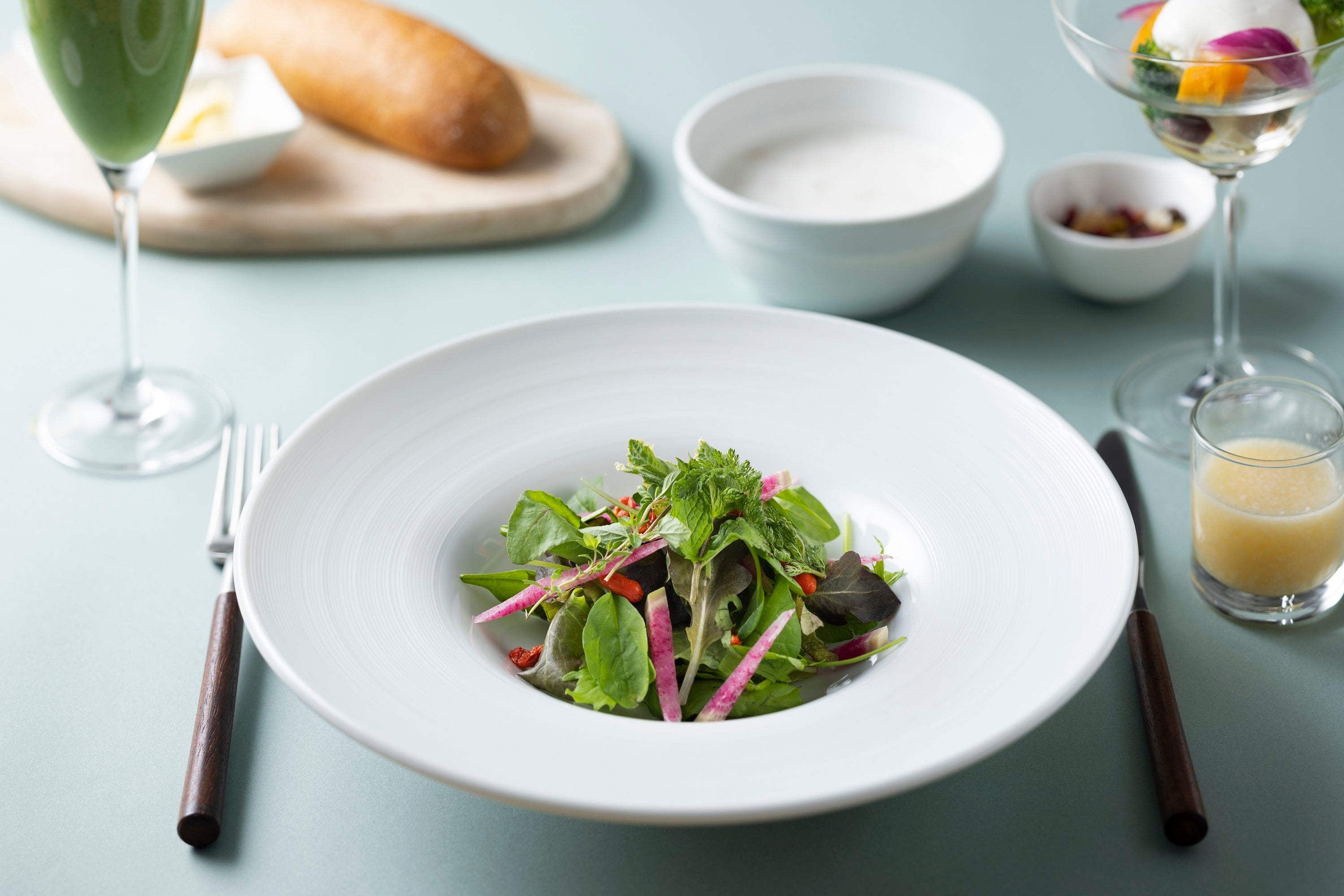 朝食：ナチュラルブレックファースト