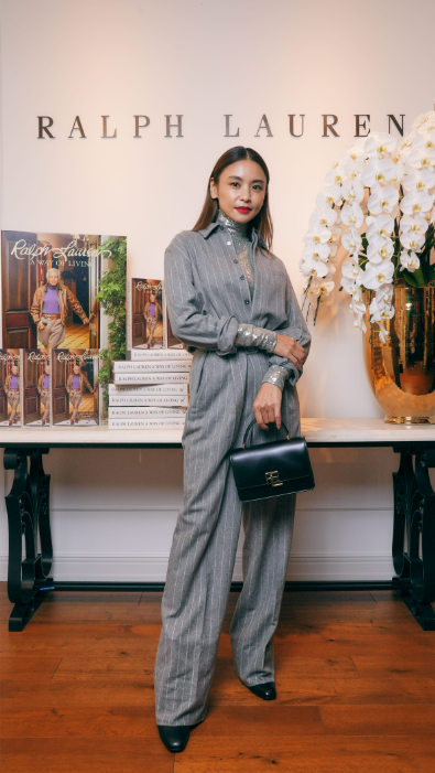 黒谷友香さん、滝沢眞規子さんなどがラルフ ローレン ホームの世界観を