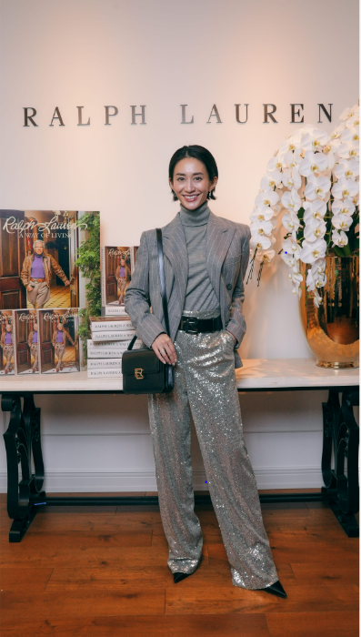 黒谷友香さん、滝沢眞規子さんなどがラルフ ローレン ホームの世界観を