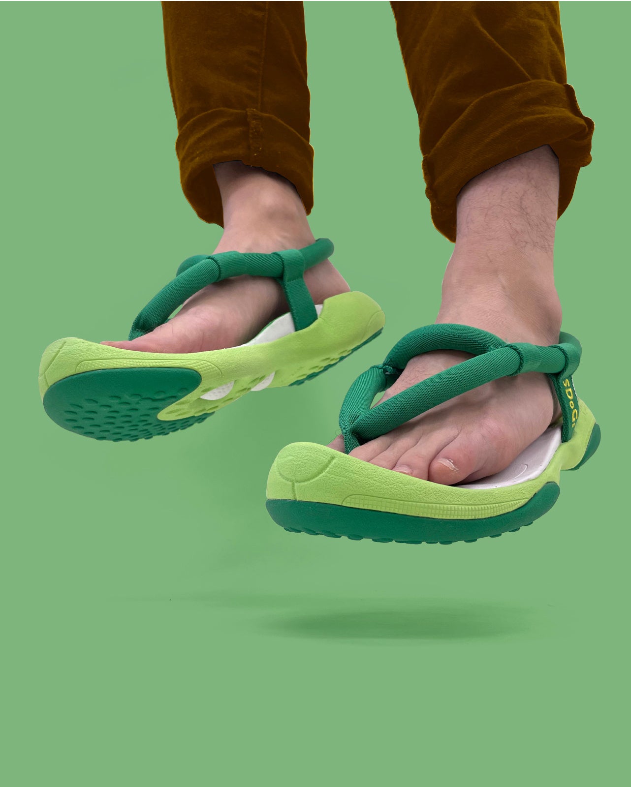 チューブトングサンダル エナジー（グリー