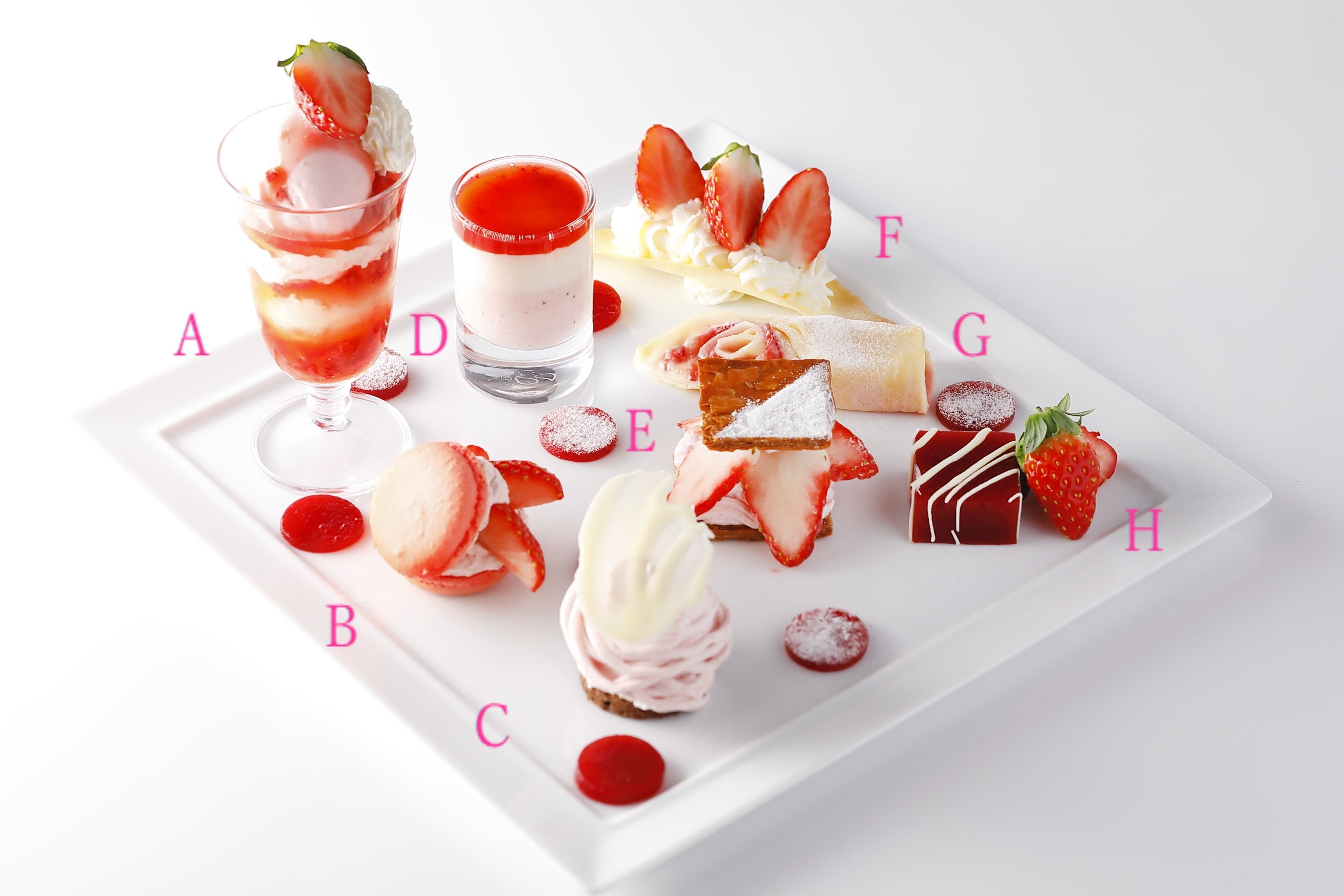 期間限定 苺づくしのストロベリーコレクション　2,475円