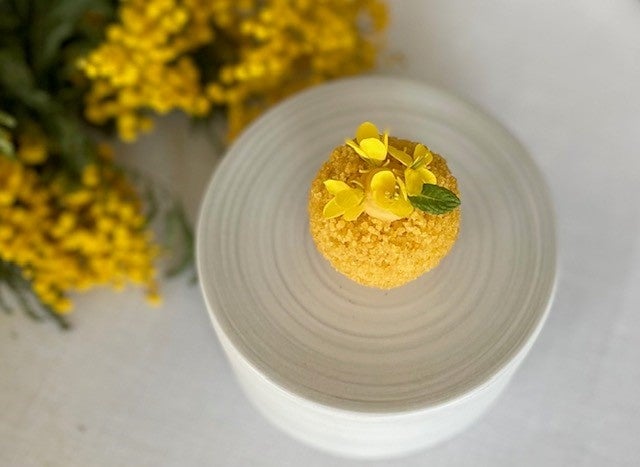 チーズケーキ”プリマベーラ”はイタリアの春の装い。