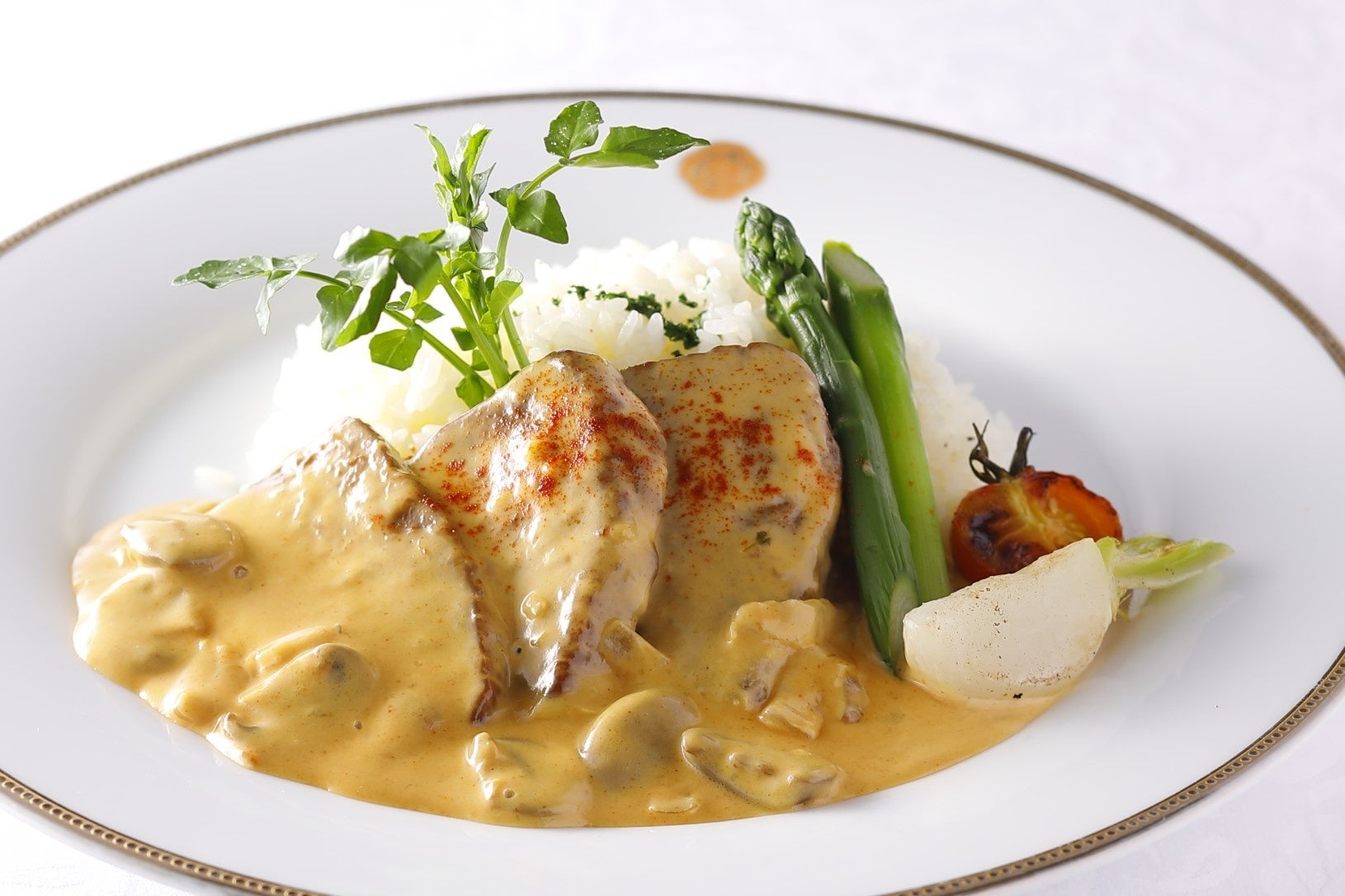 120周年マンスリー　和牛フィレ肉のソテービーフストロガノフ