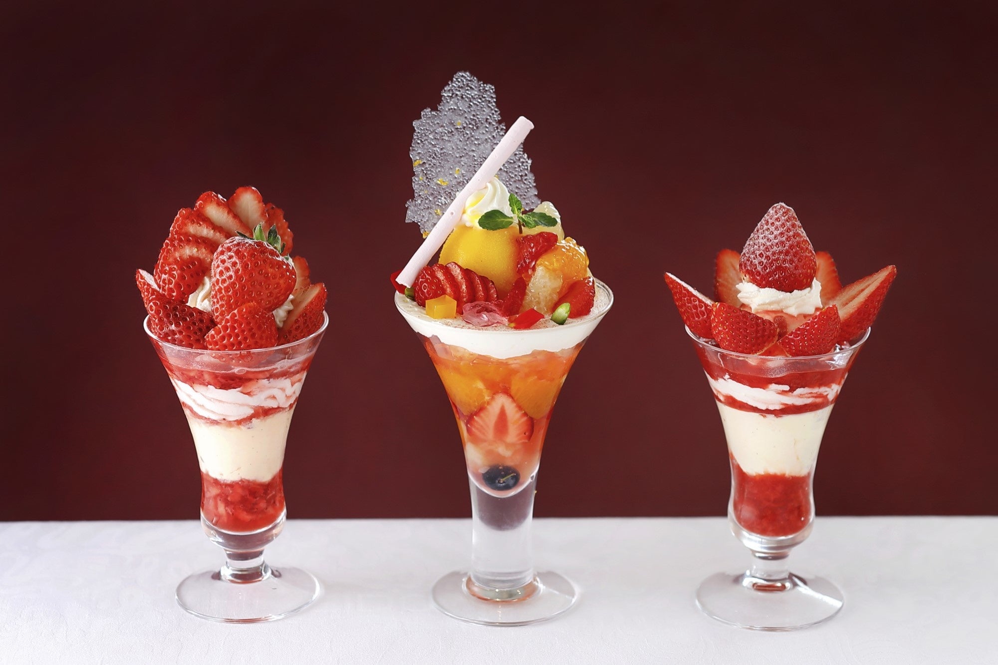 資生堂パーラー サロン・ド・カフェ4月「春を迎えるパフェ」パフェ