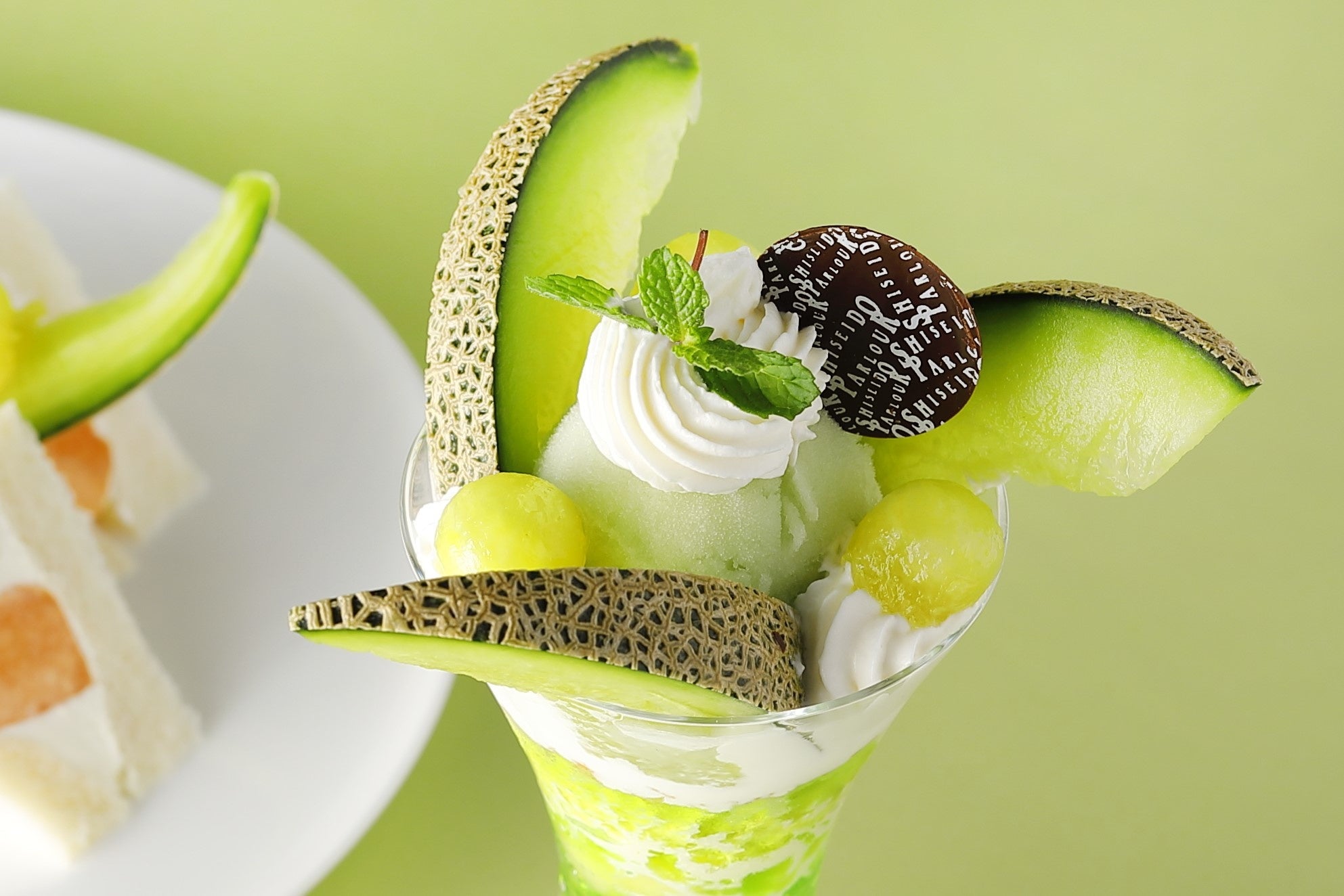 『静岡県産マスクメロンのパフェ』