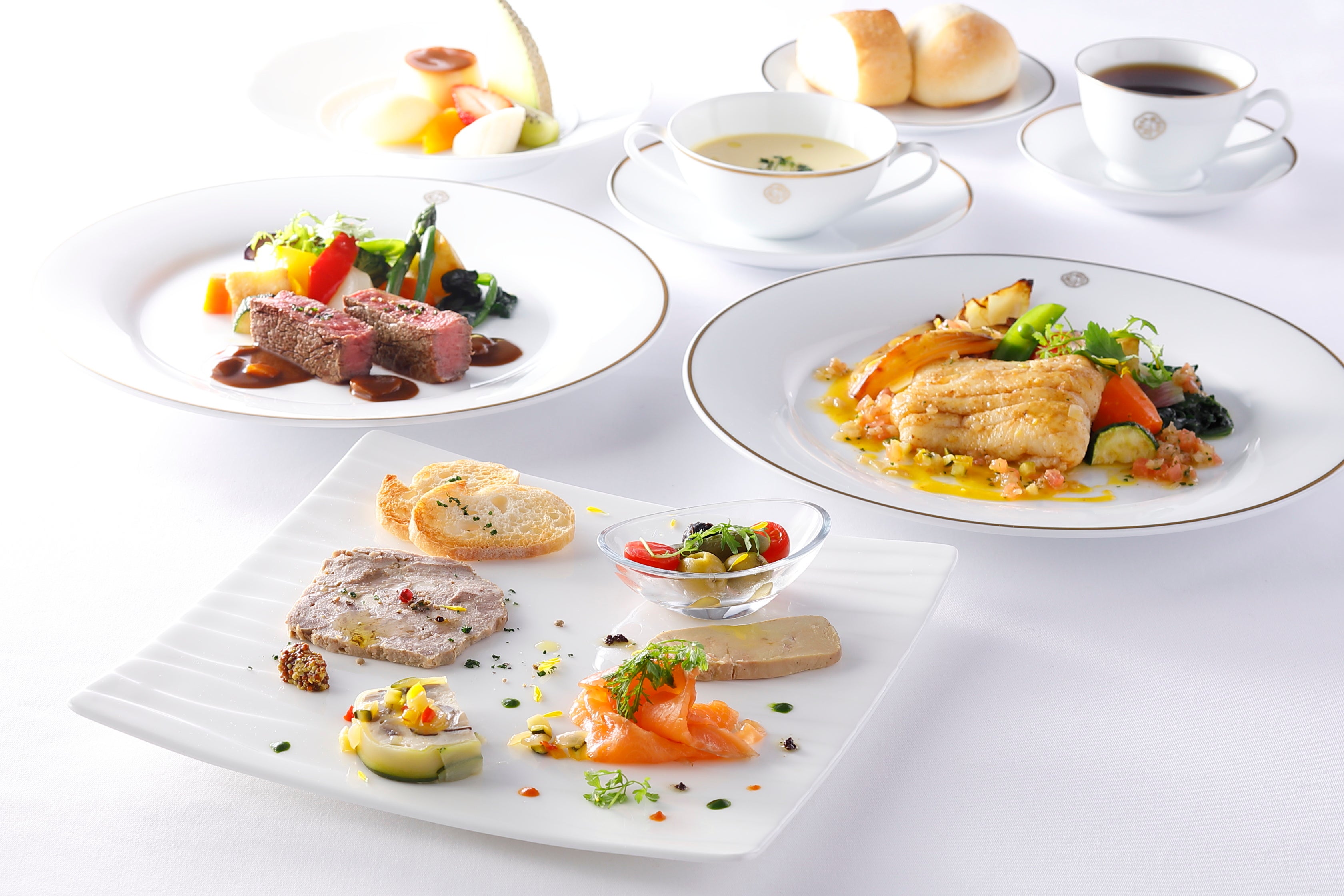 シェフおすすめの“3周年記念メニュー”　＊写真はイメージです。