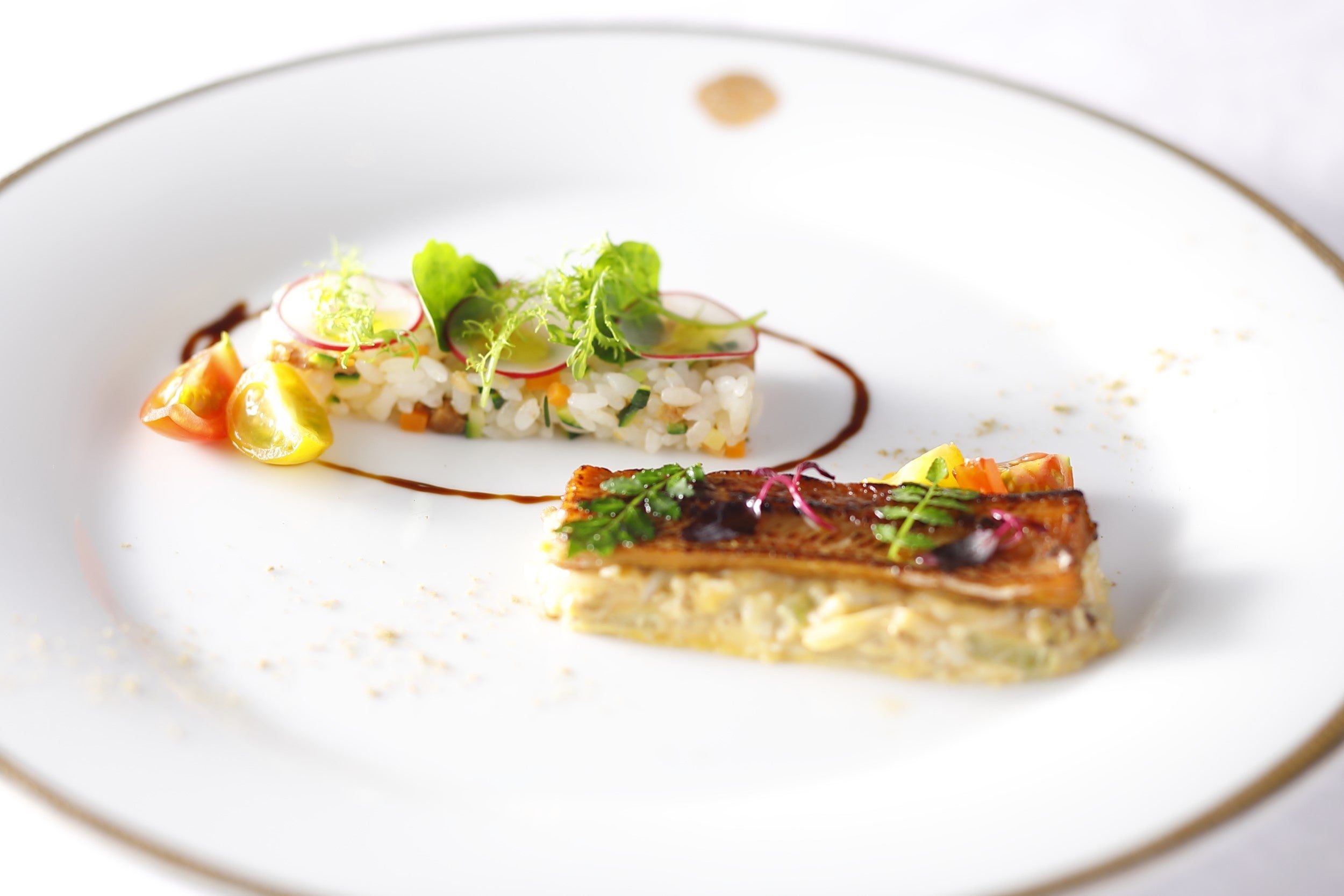 宗像 天然アナゴのサラダ 資生堂パーラースタイル