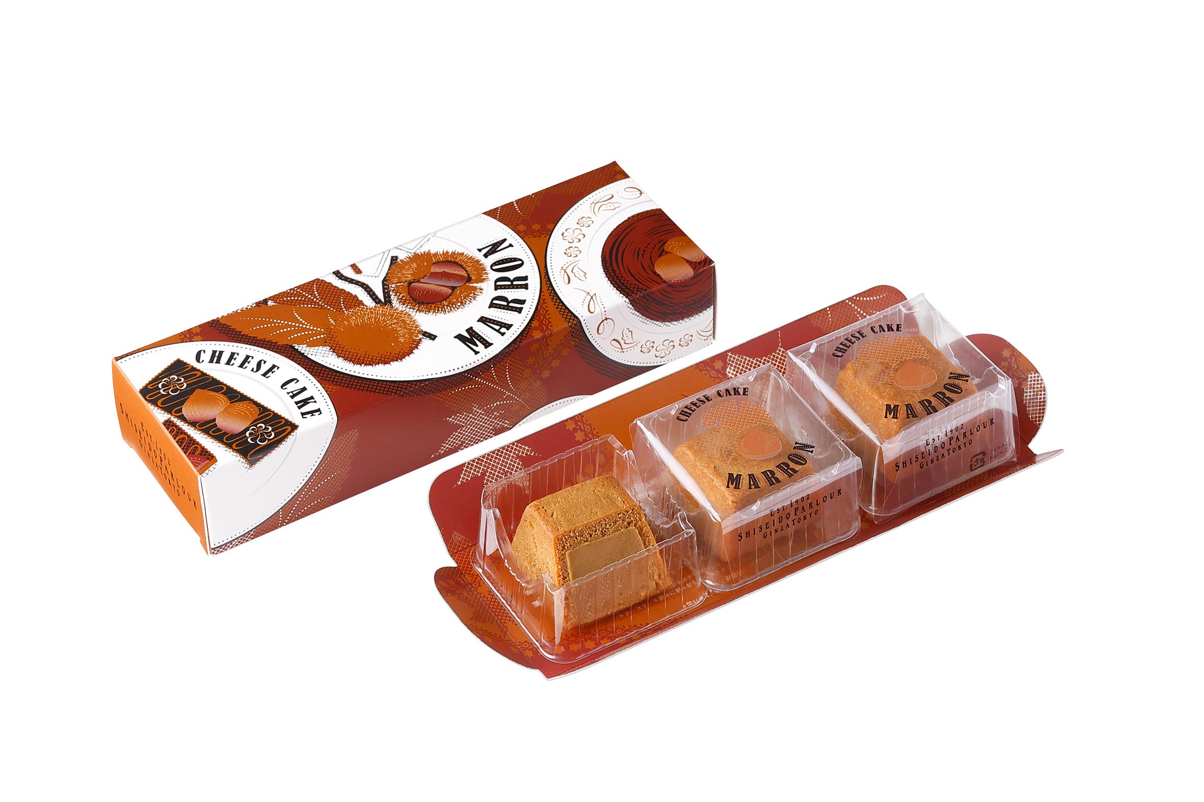 秋のチーズケーキ（マロン） 3個入 999円（税込）