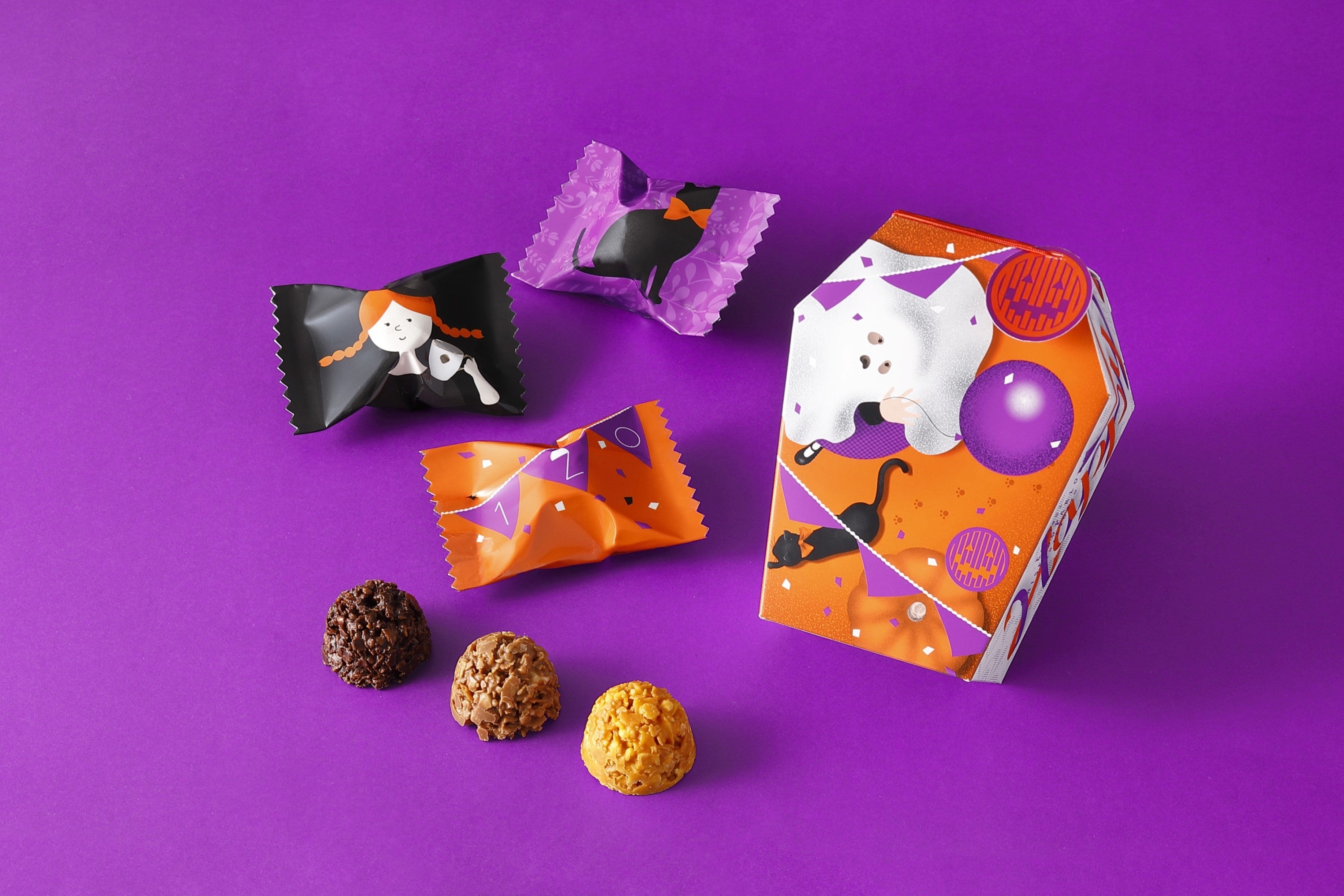 資生堂パーラーの『ハロウィンショコラ』 思い思いの衣装に身を