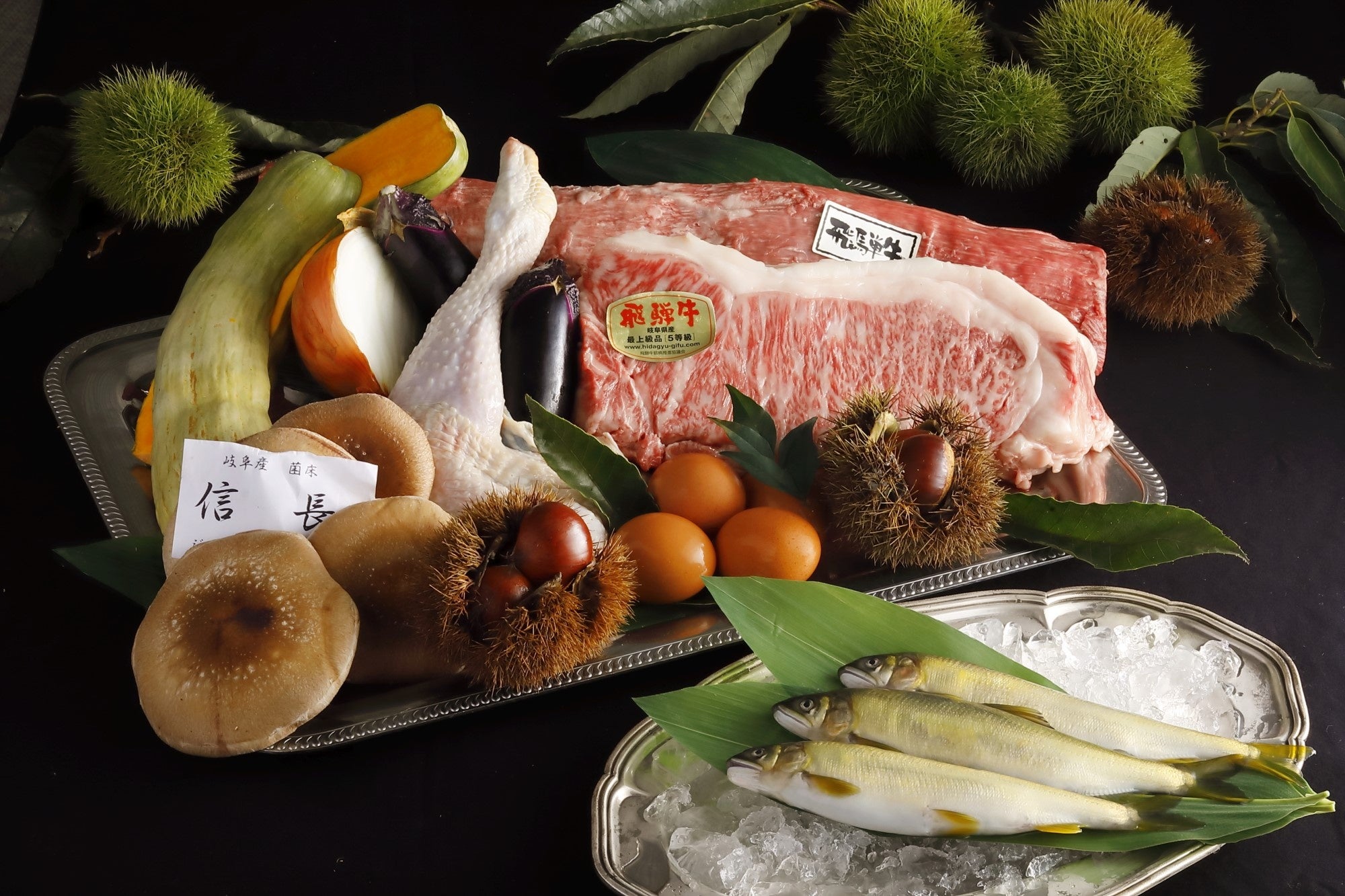 岐阜県食材一例