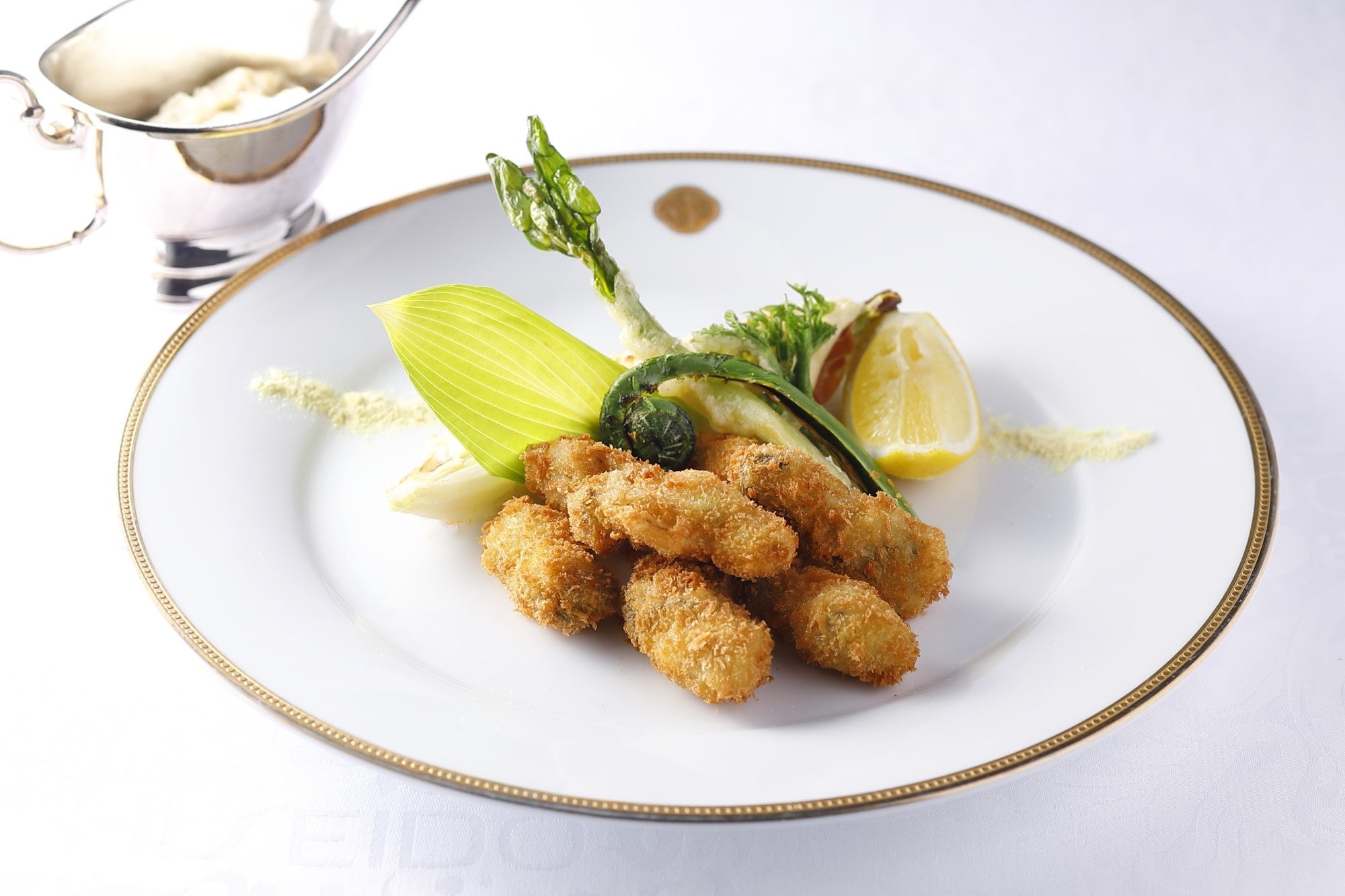 福岡県 糸島市産“みるくがき”のフライ　自家製タルタルソース　梅風味