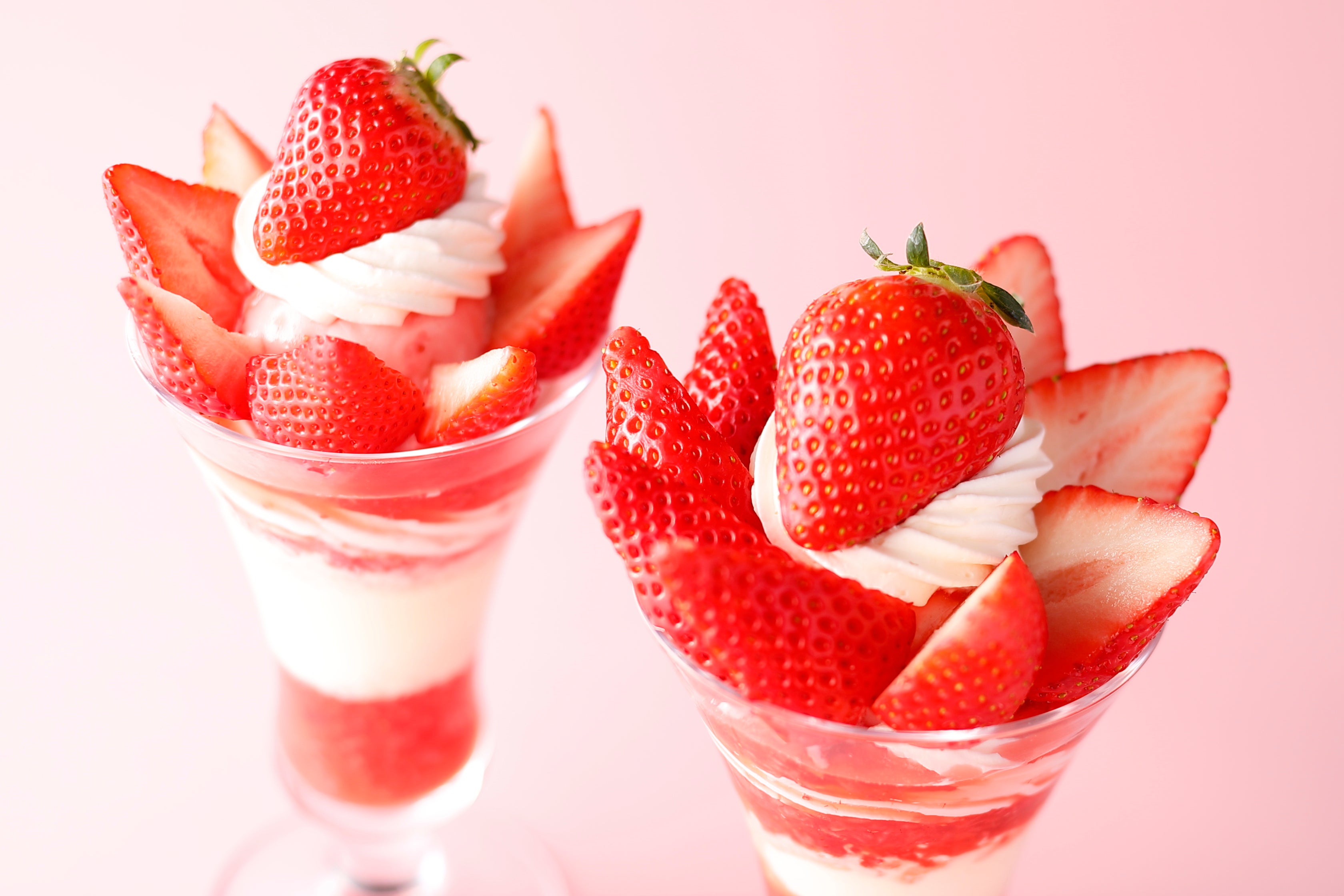 資生堂パーラー初登場の苺も登場します。　＊写真はイメージです。