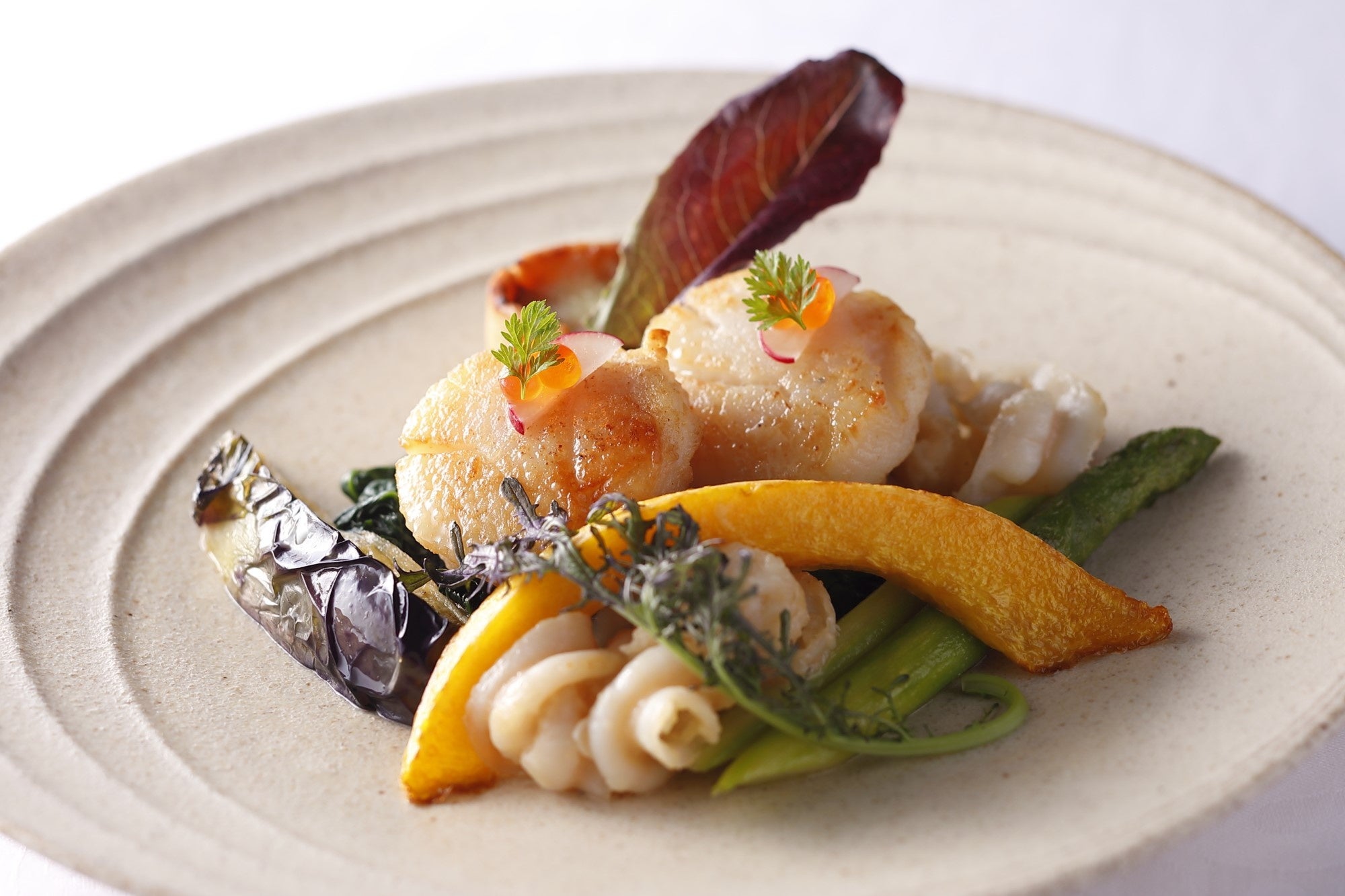 青森県平内町産　活帆立貝のムニエルまたはフライ