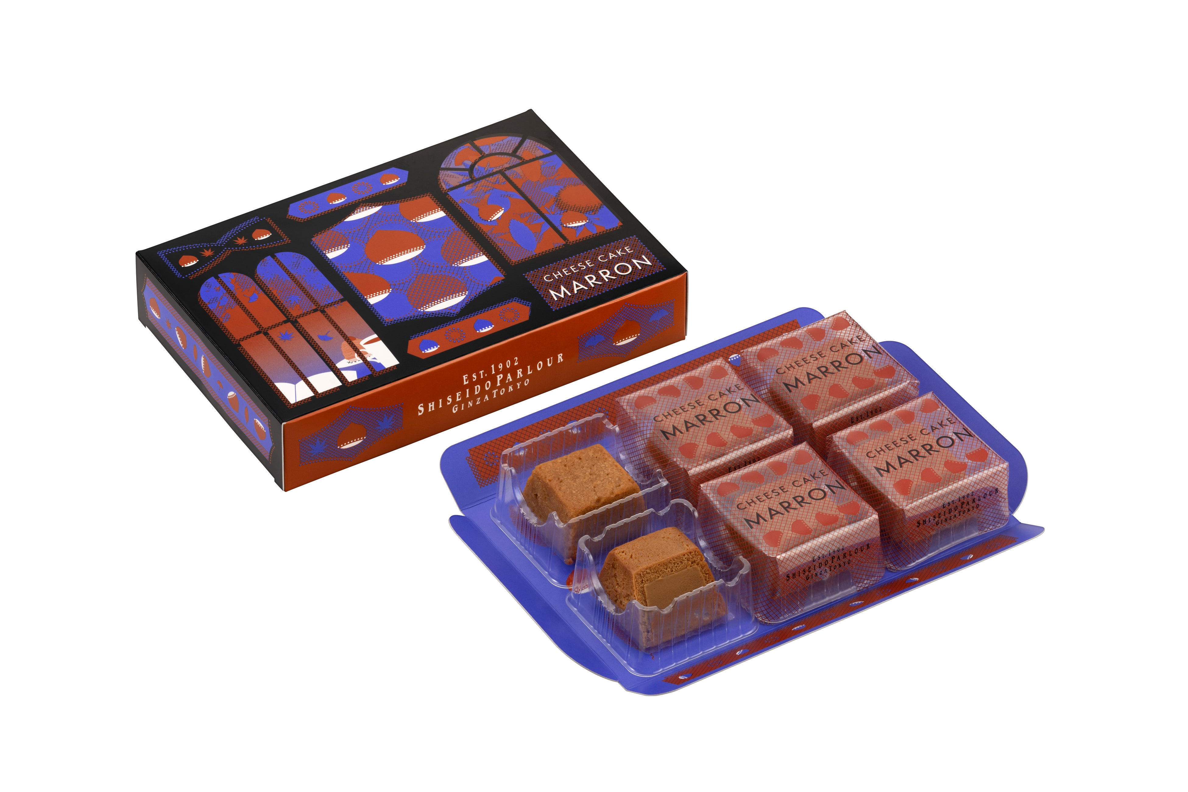 秋のチーズケーキ（マロン） 6個入 2,160円