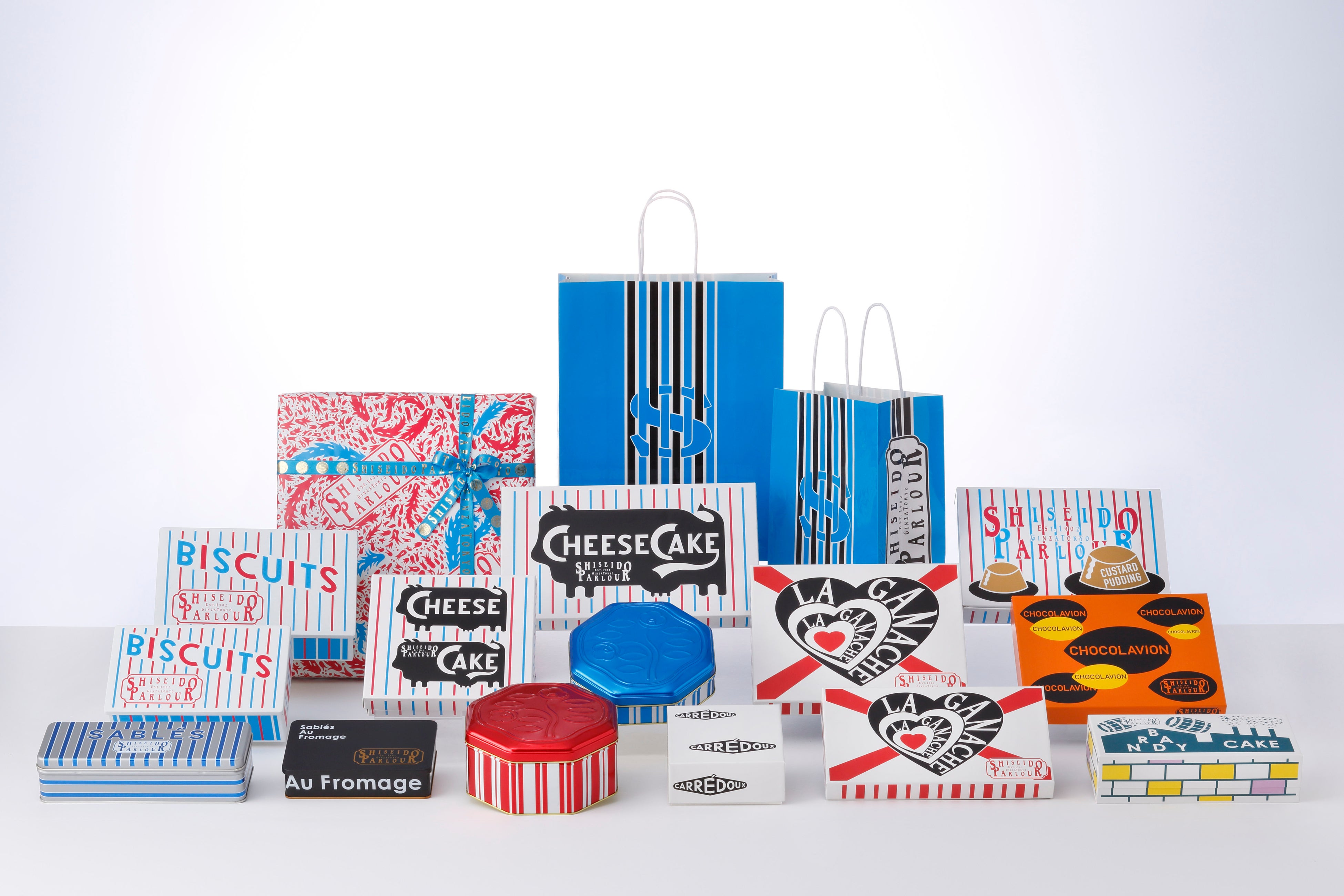 2015年10月1日（木）にリニューアルされた当時の洋菓子シリーズのパッケージ『銀座アヴァンギャルド』。