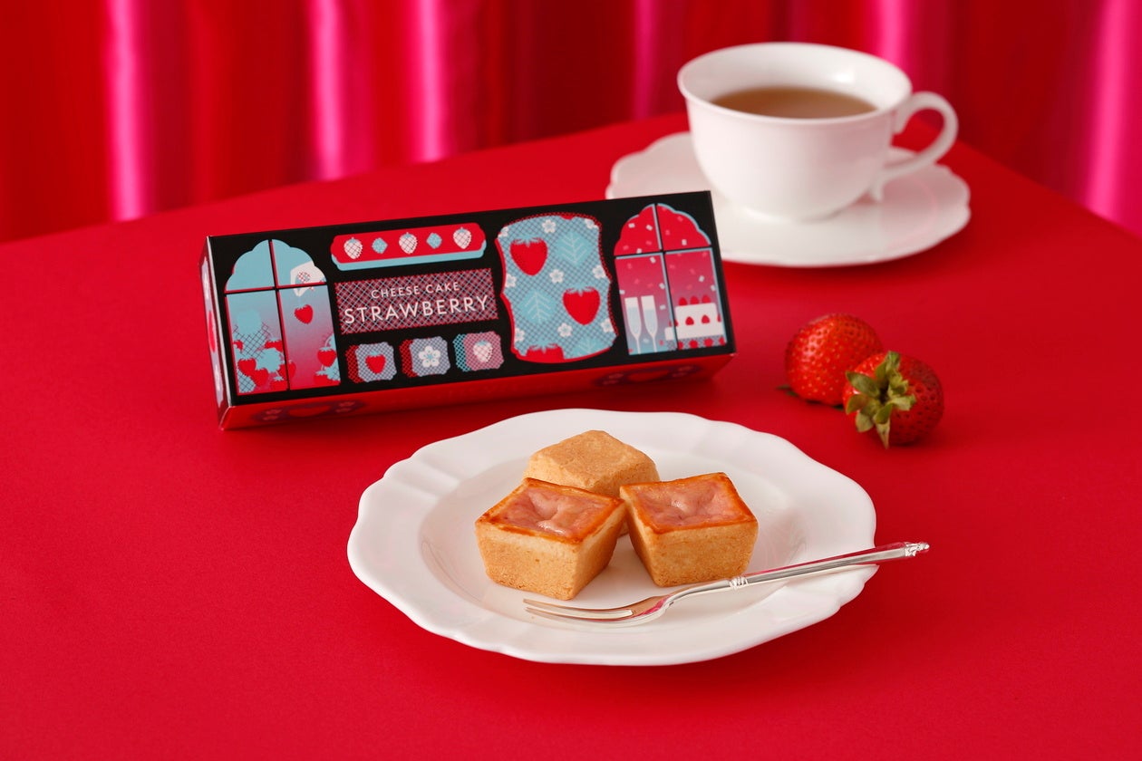 『冬のチーズケーキ(いちご)』 3個入 1,188円