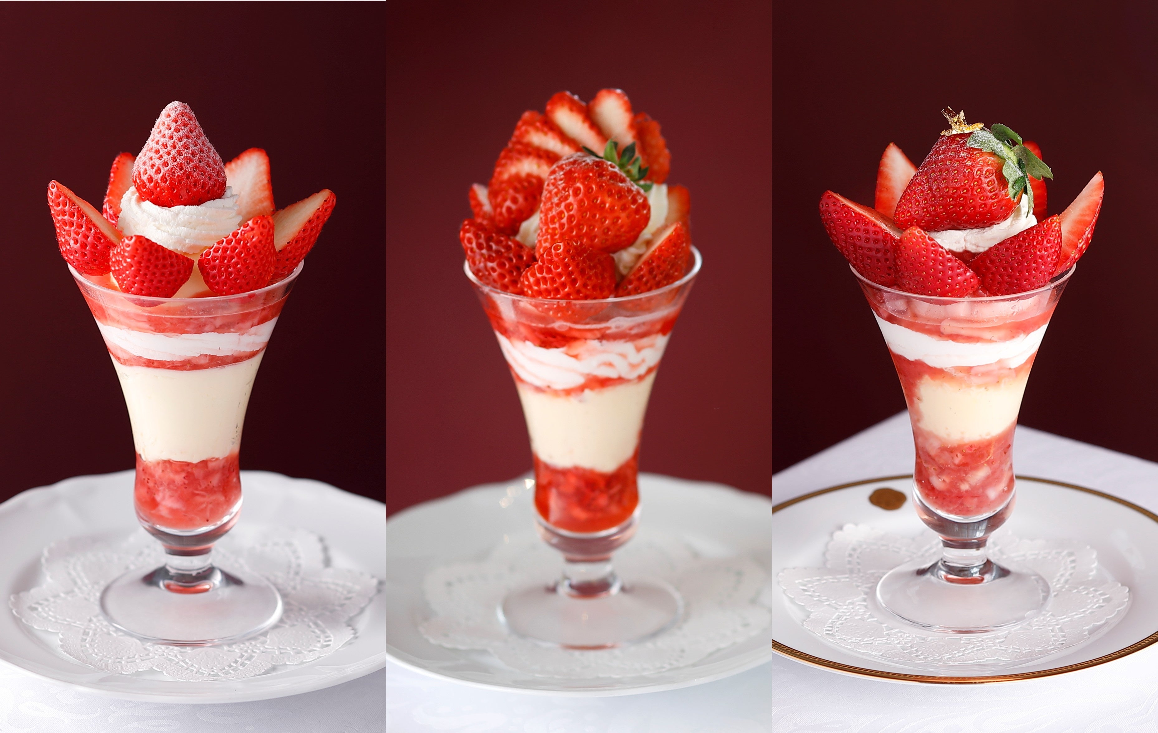 「資生堂パーラー 銀座本店サロン・ド・カフェ」春の訪れを華やかに彩る、4月限定パフェなどを展開