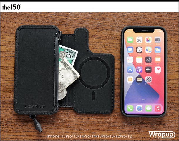 新商品】キャッシュレス時代の財布一体型iPhoneケース「Wrapup