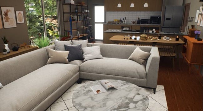 Virtual House Studio A stage