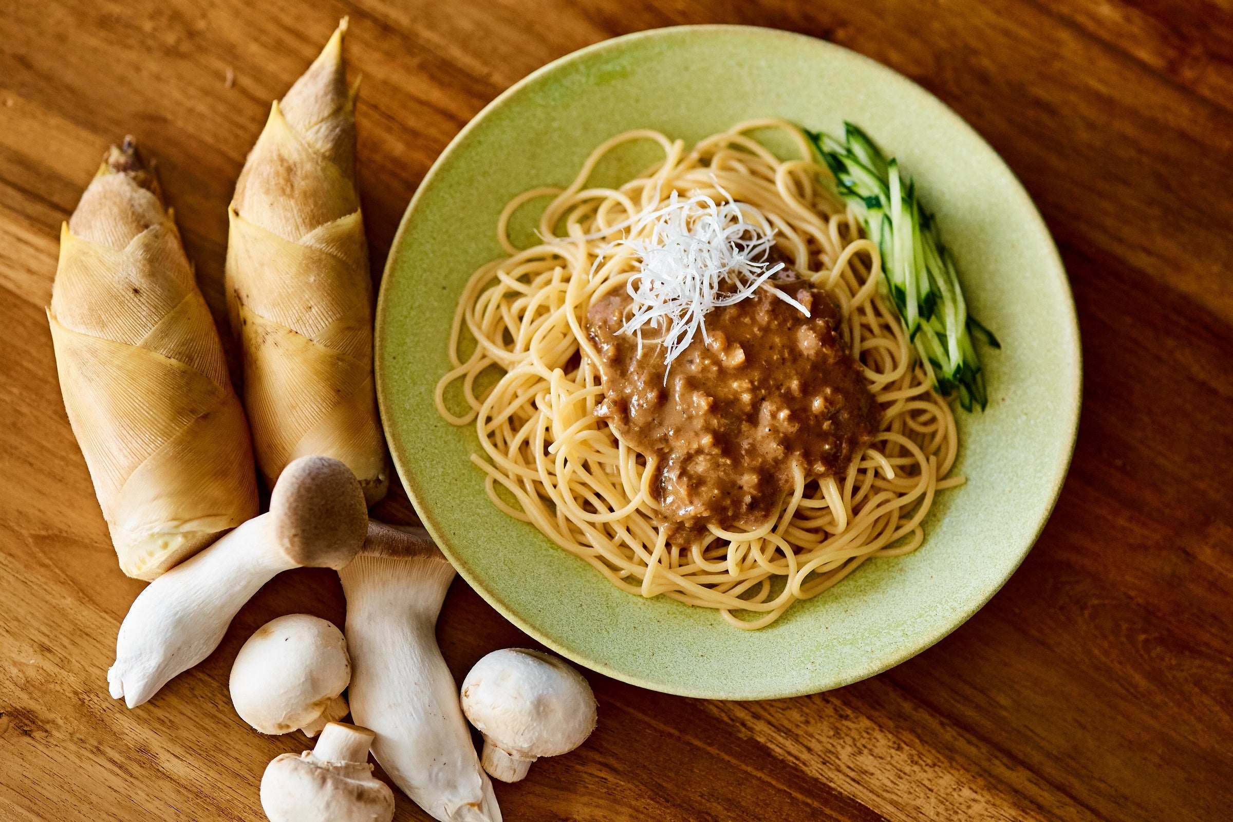 麺ページ きのこなど野菜の旨みを活かしたプラントベースのZENBまぜ麺