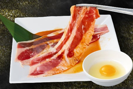 ４大名物「焼きすき　炙り焼きカルビ」