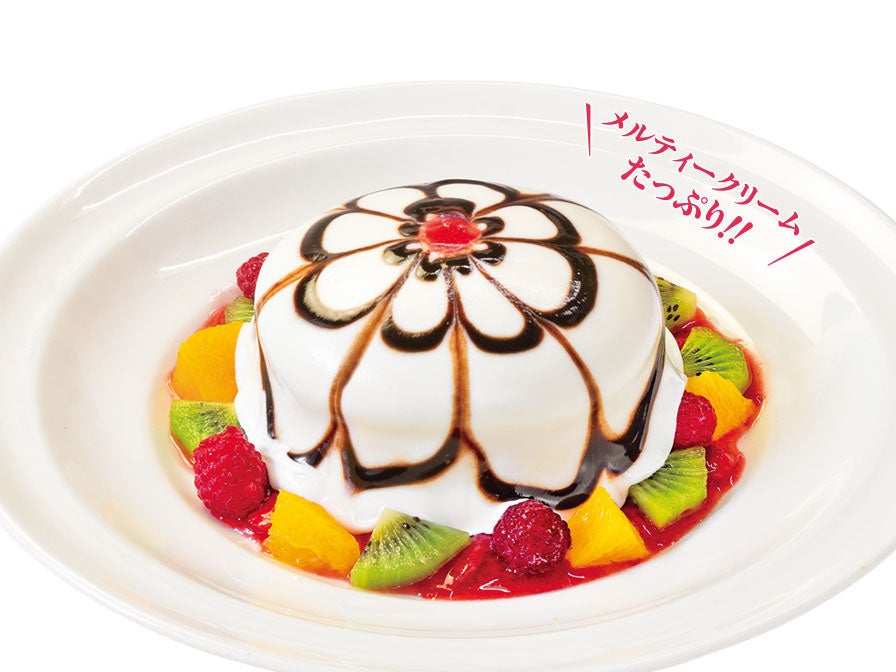 メルティークリームスフレケーキ