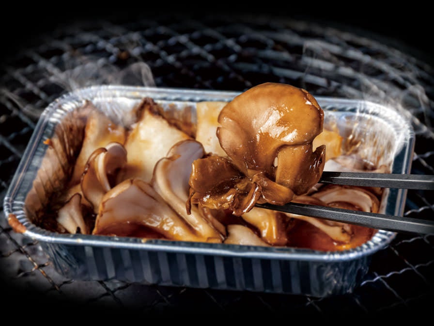 きのこのホイル焼き（バター醤油）