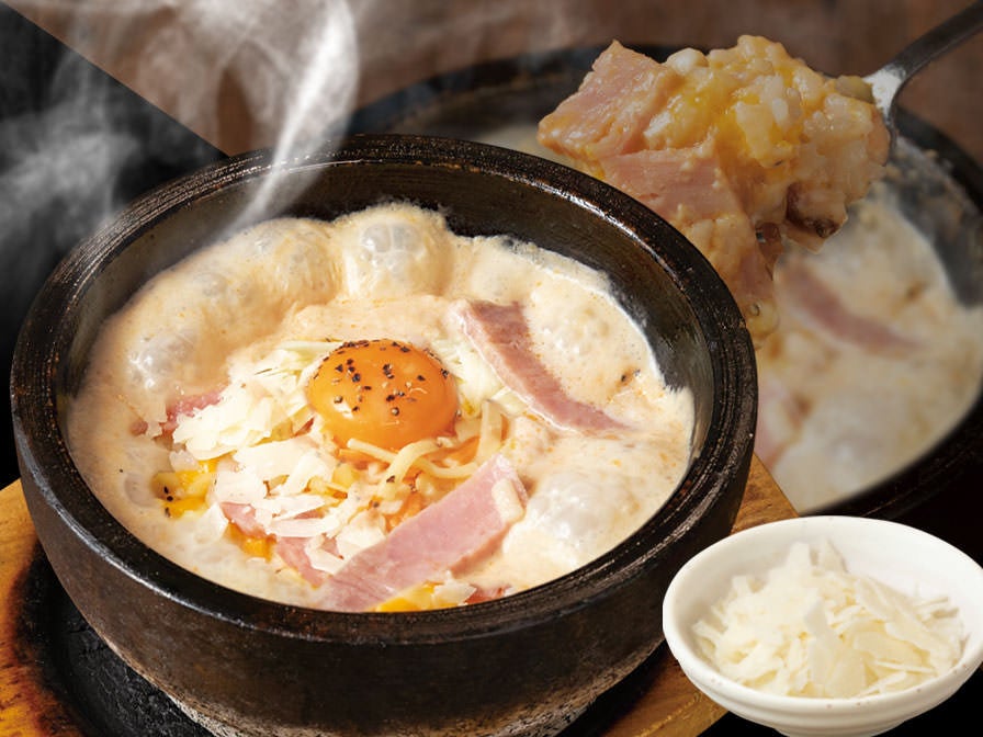 カルボナーラ風リゾット