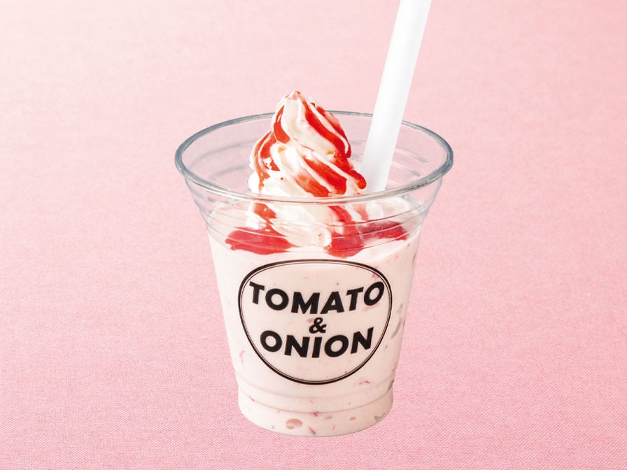 “トマオニ特製”苺シェイク　384円(税込)