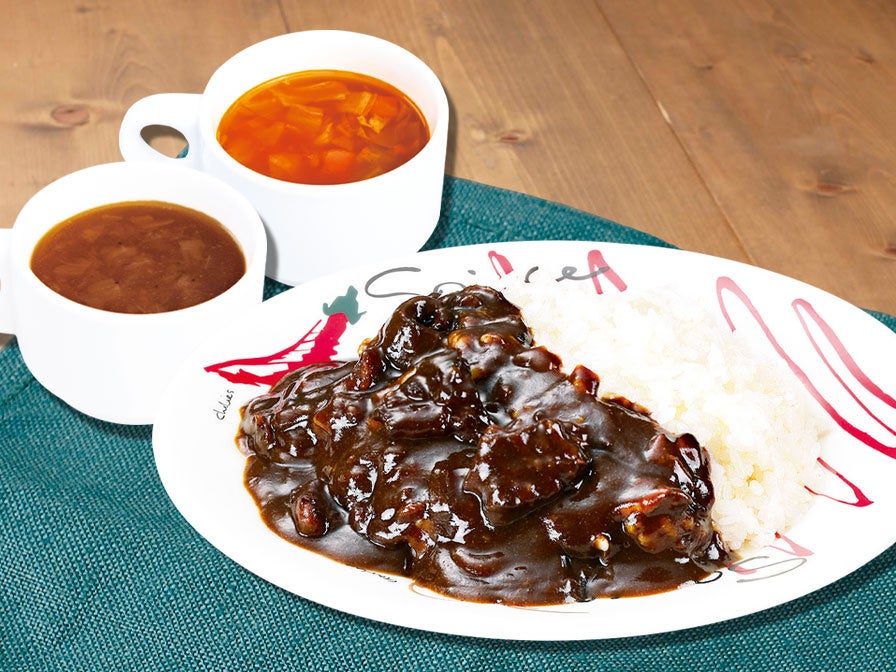 ライス＆黒カレーバー、スープバー