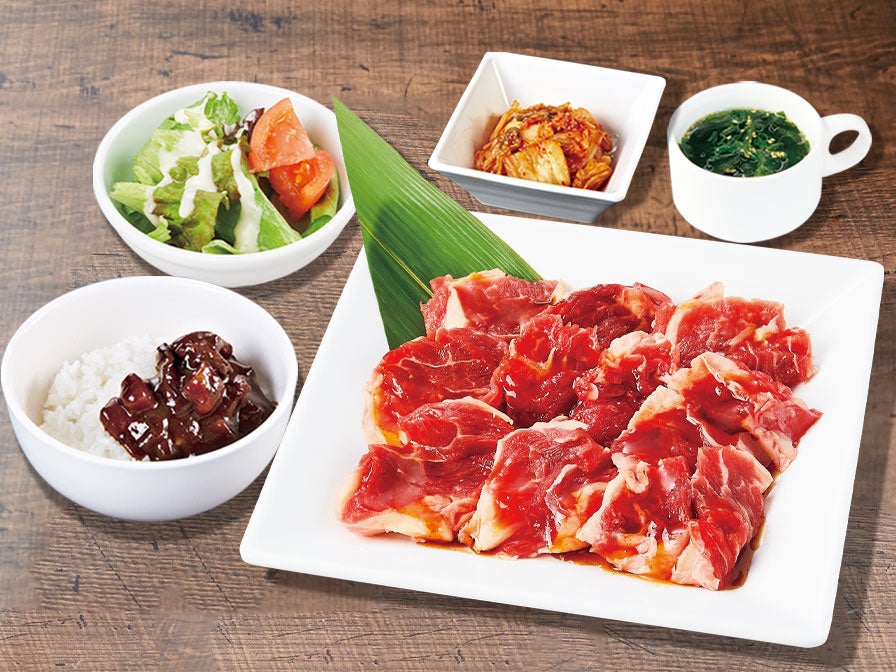 とろロースランチ(100g：税込968円／140g：税込1,188円／180g：税込1,408円)　※写真は肉140gです。