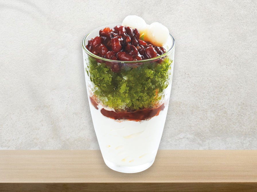 宇治抹茶白玉のフラソフティーノ(税込549円)