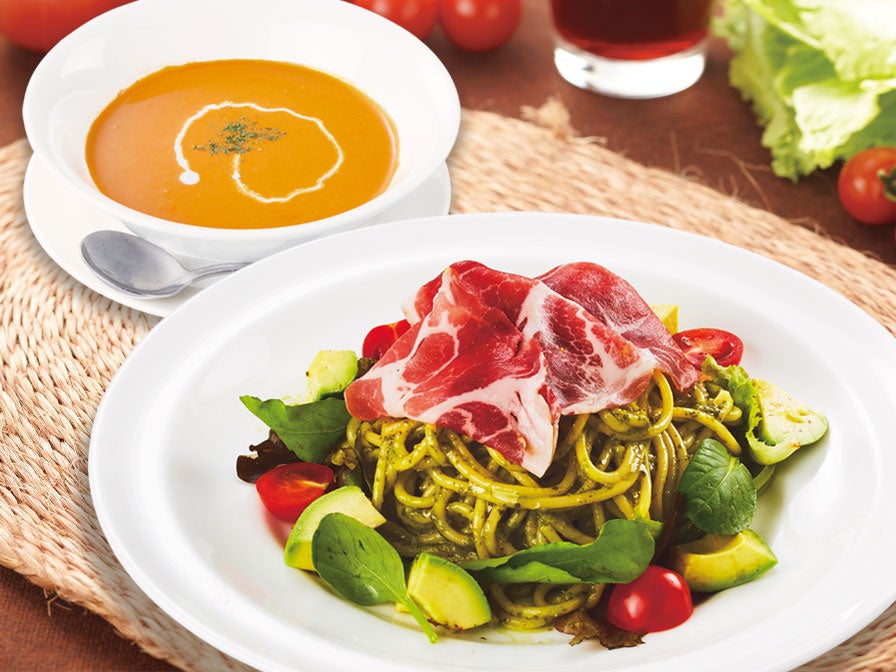 ※スープバーがセットで付きます