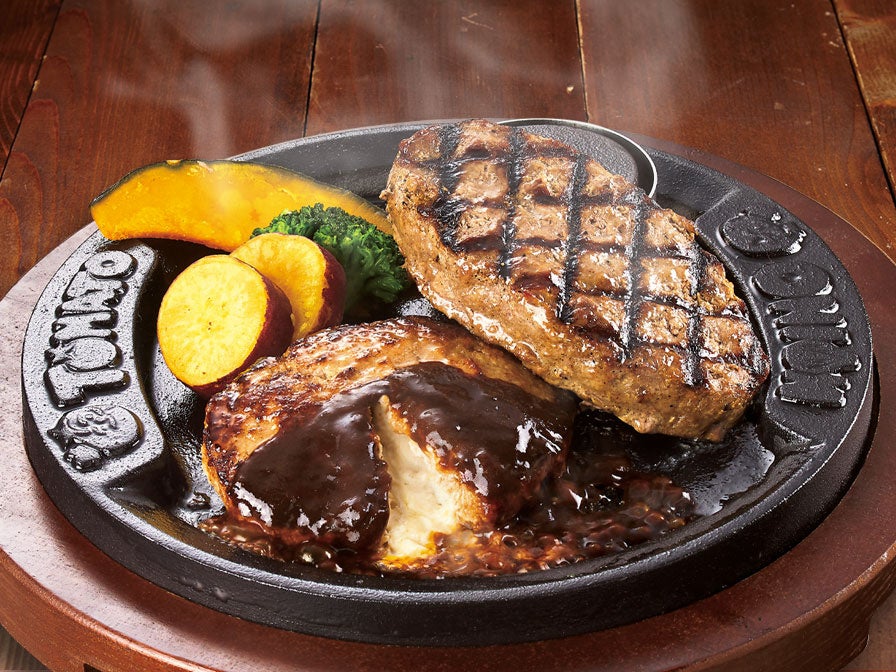 “濃厚”クリームチーズINハンバーグ＆弾丸ハンバーグ食べ比べ　1,899円(税込2,089円)